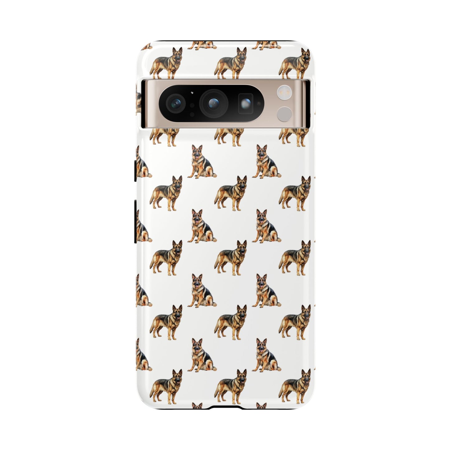 German Shepherd Phone Case White