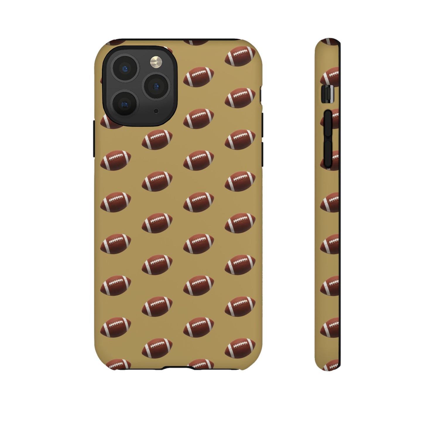 Football Phone Case Gold