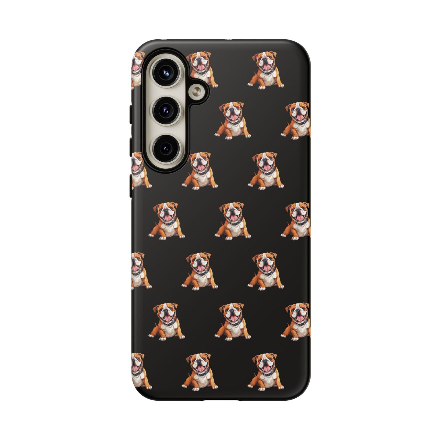 Bulldog Phone Case Black