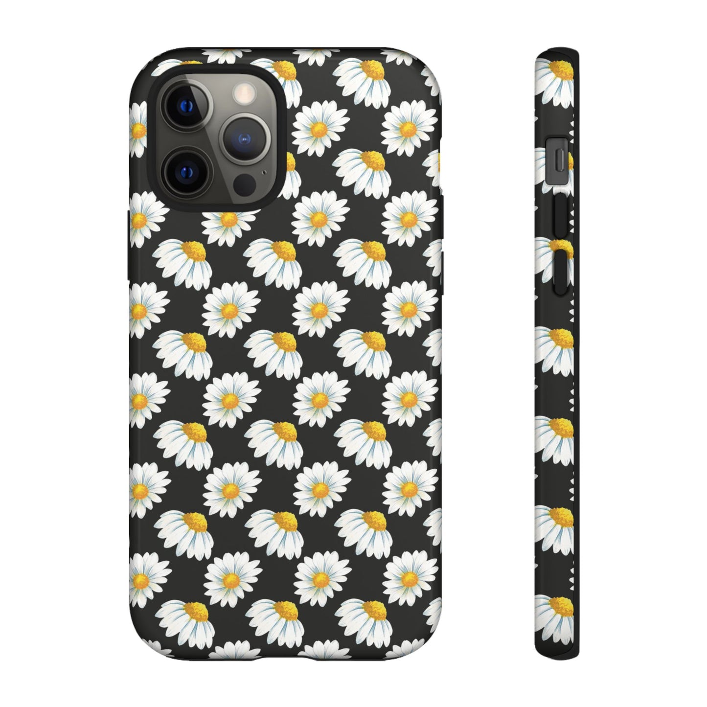 Daisy Phone Case Black