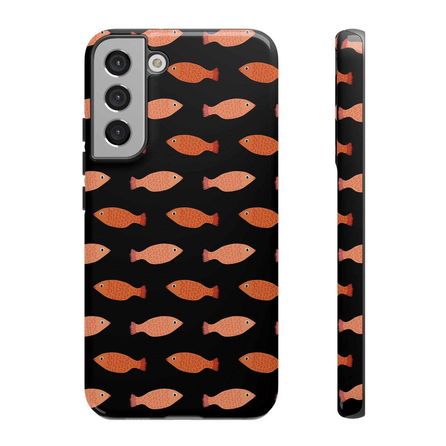 Fish Phone Case Black