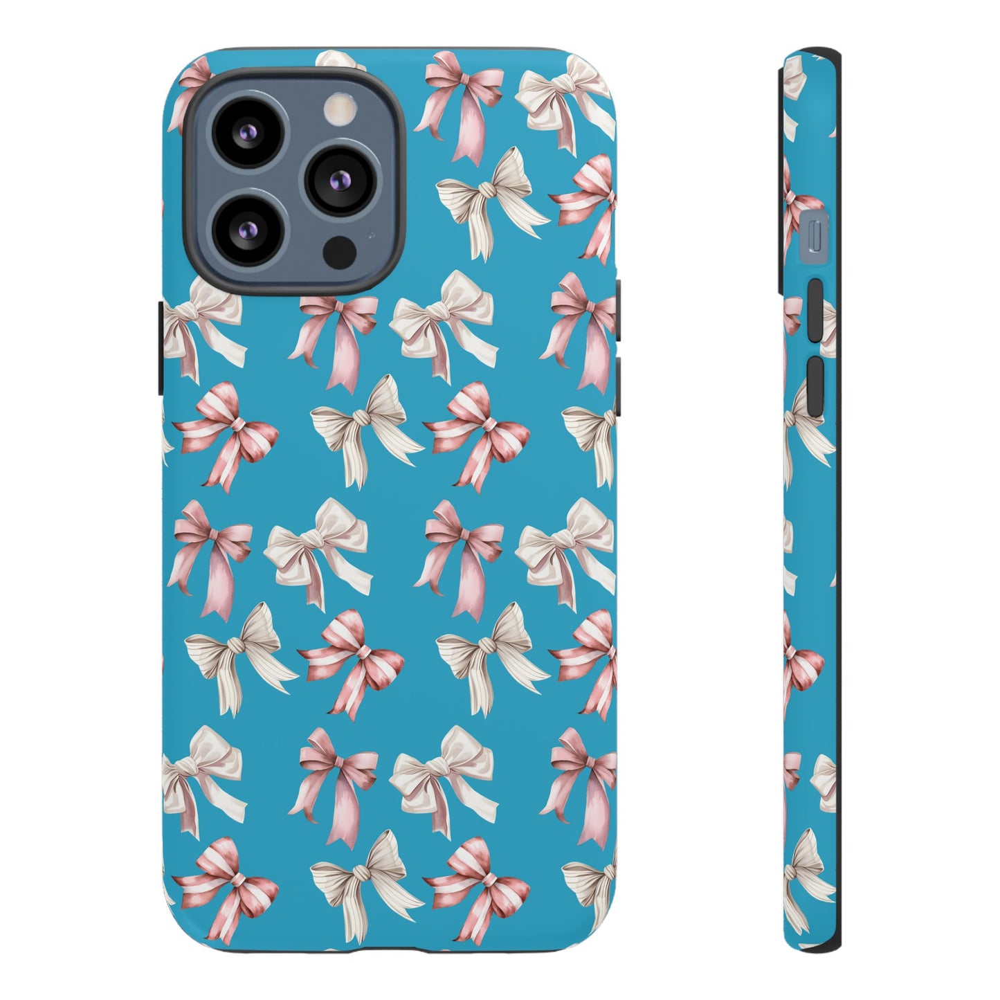 Bow Phone Case Turquoise