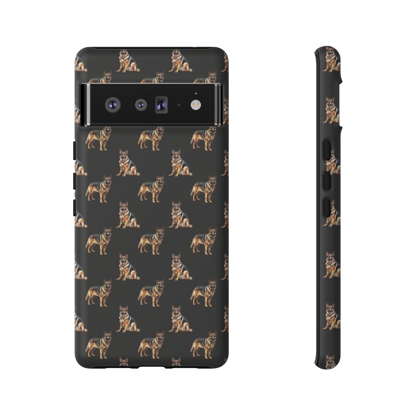 German Shepherd Phone Case Black