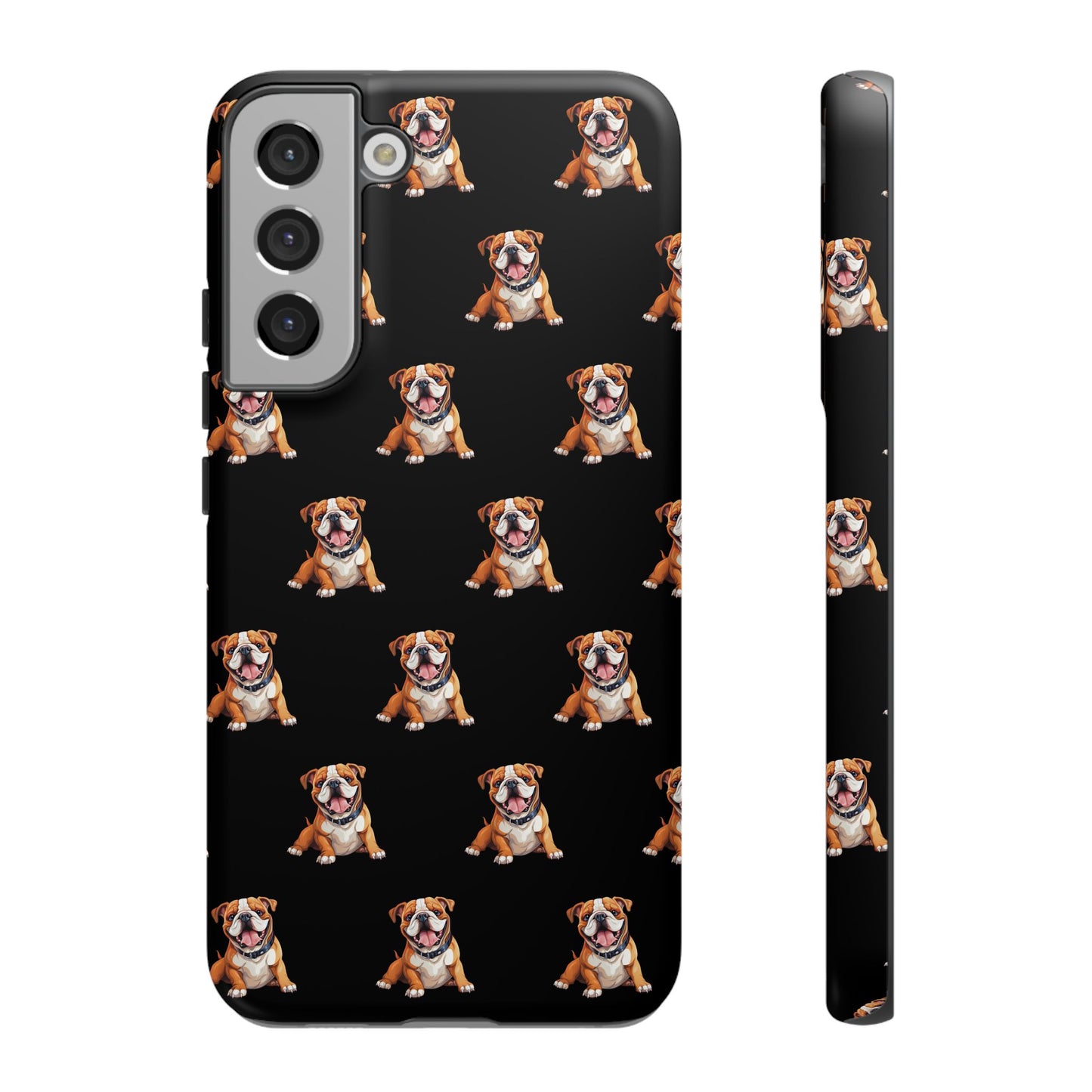 Bulldog Phone Case Black