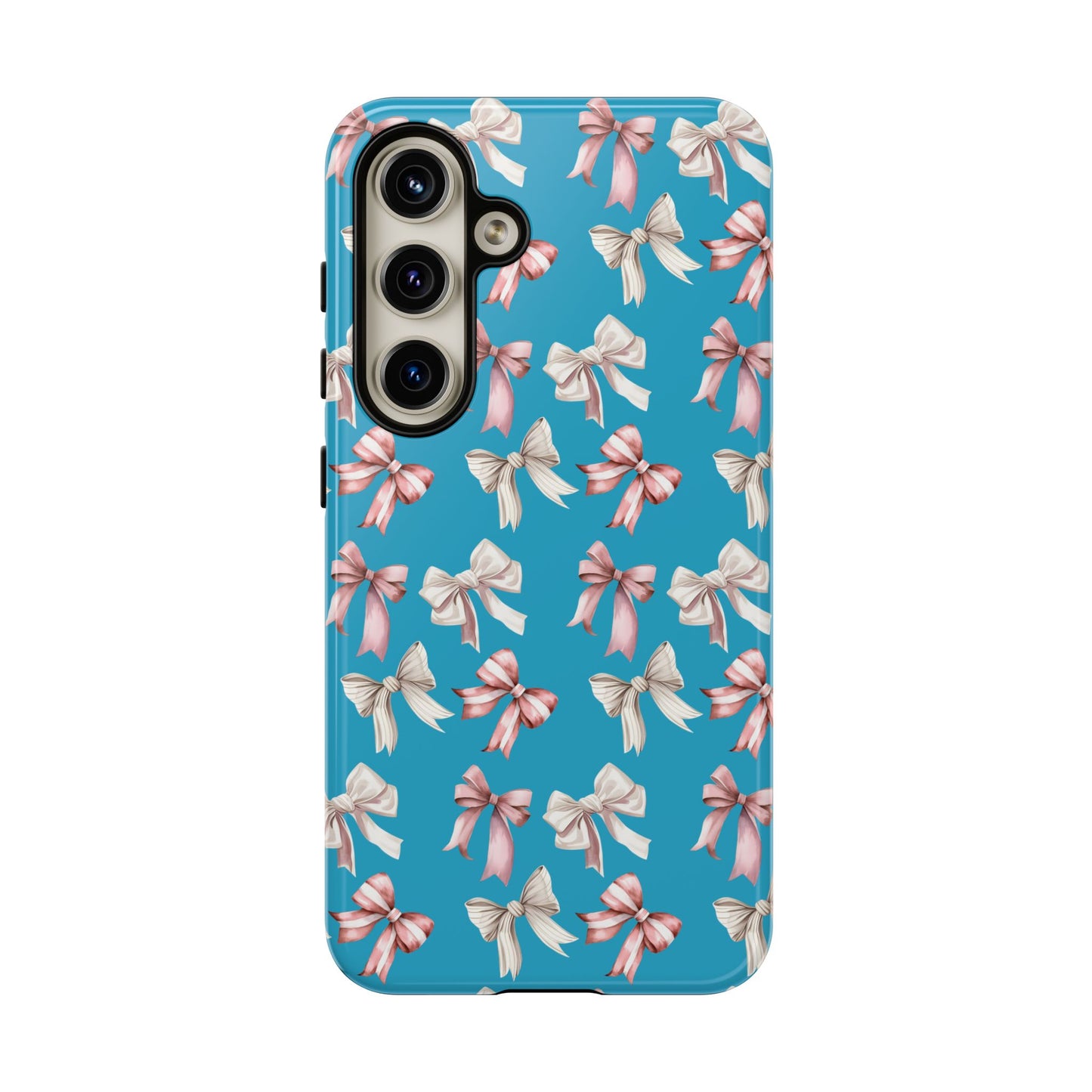 Bow Phone Case Turquoise