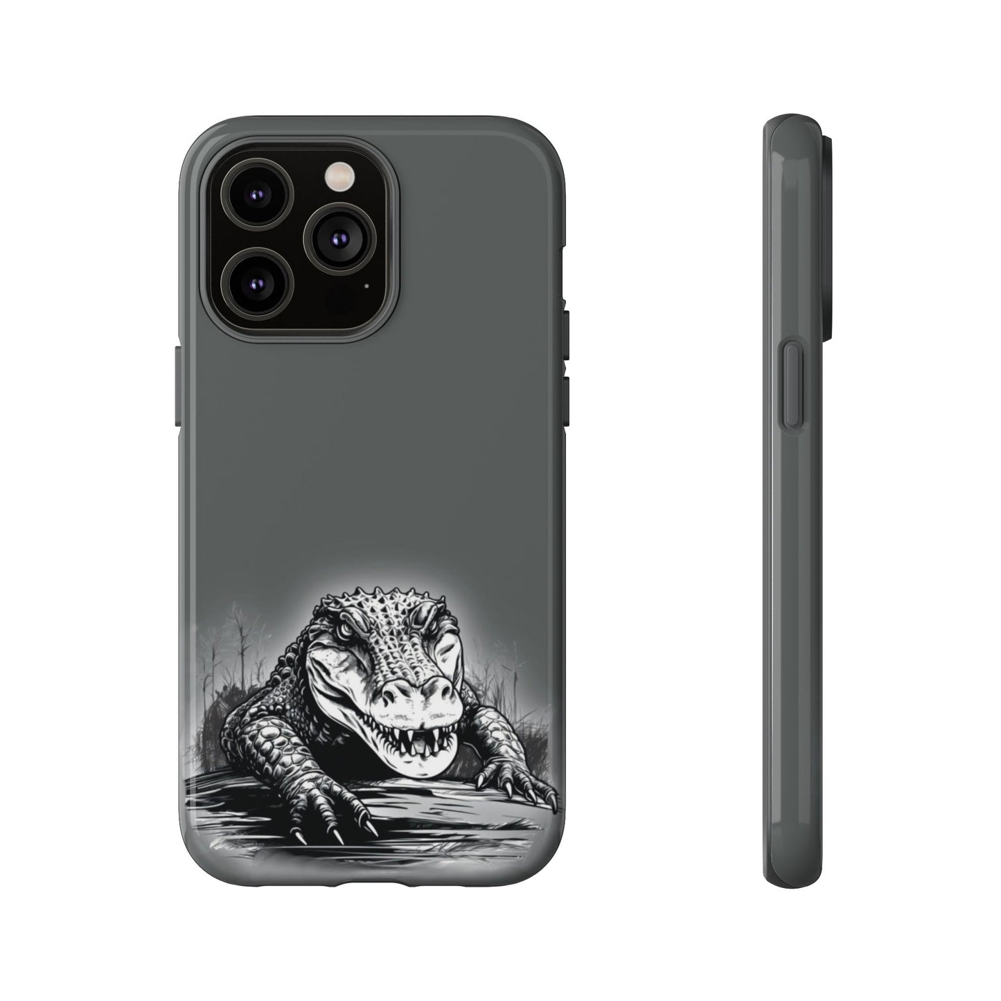 Gator Phone Case Gray