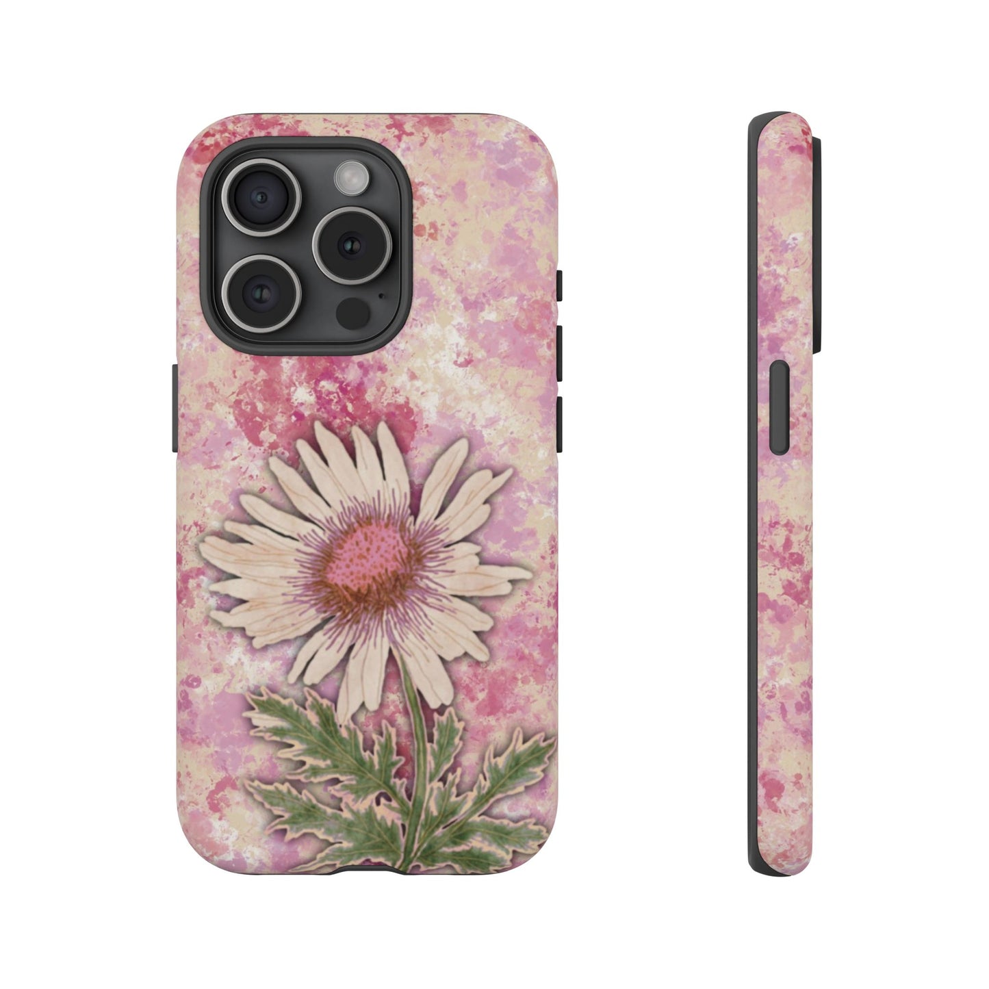 Daisy Phone Case Pink