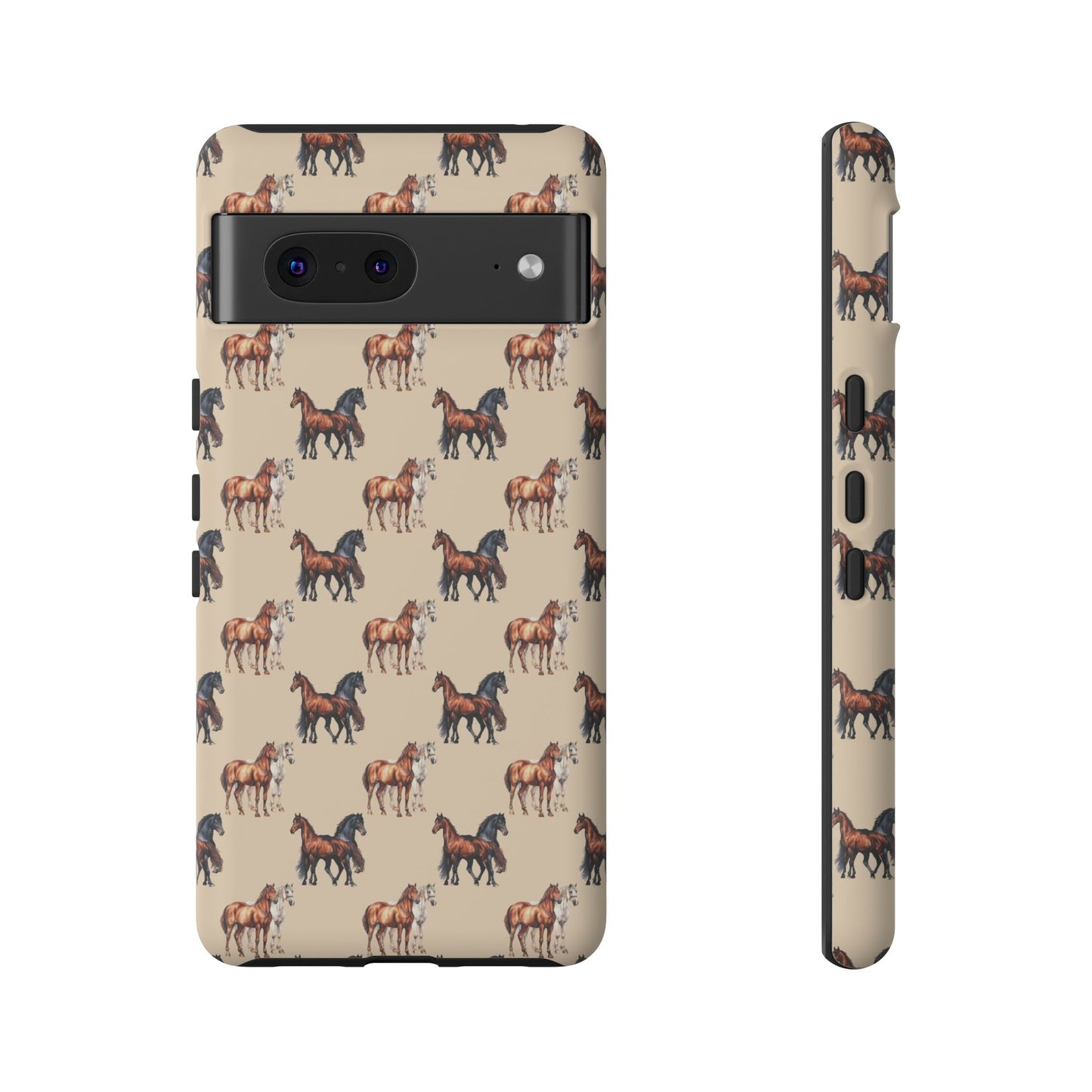 Horse Phone Case Cream