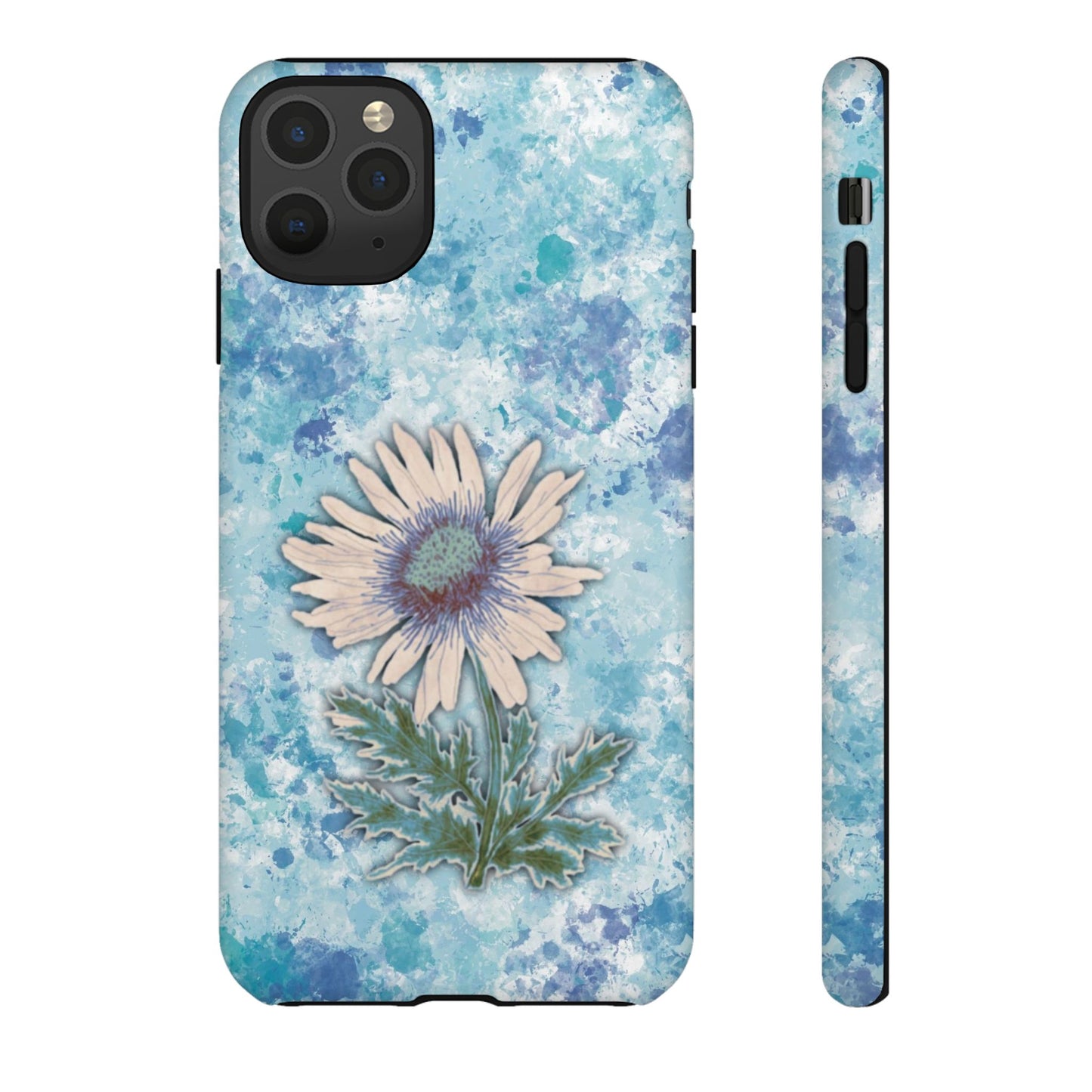 Daisy Phone Case Blue