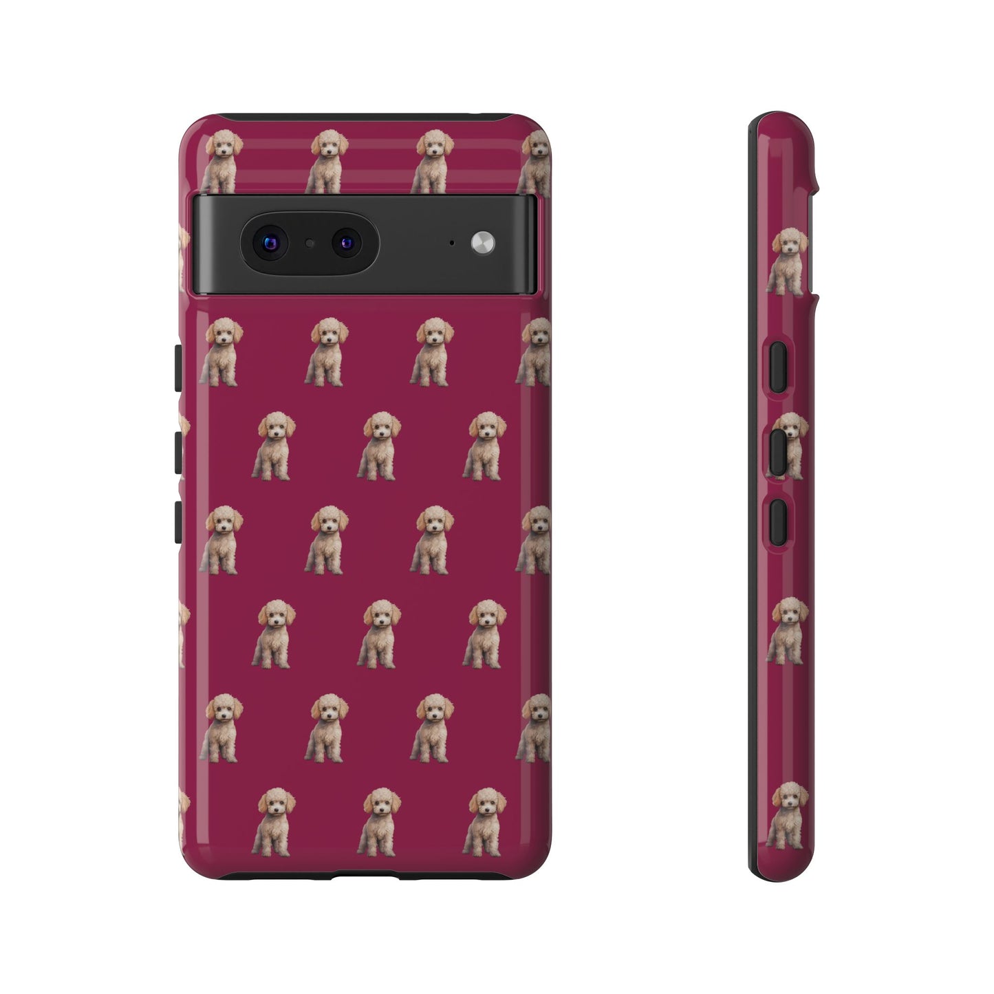 Poodle Phone Case Berry