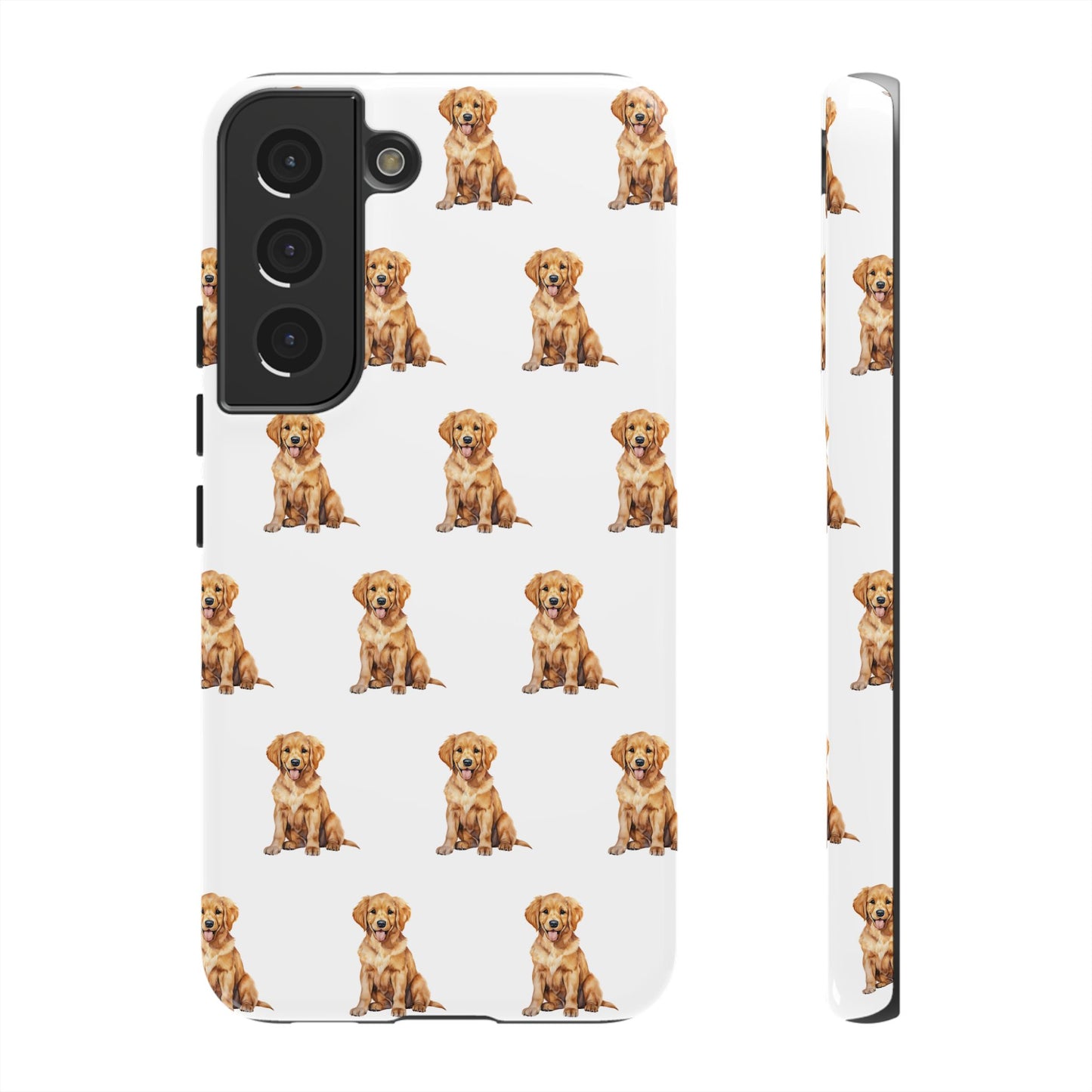 Golden Retriever Phone Case White