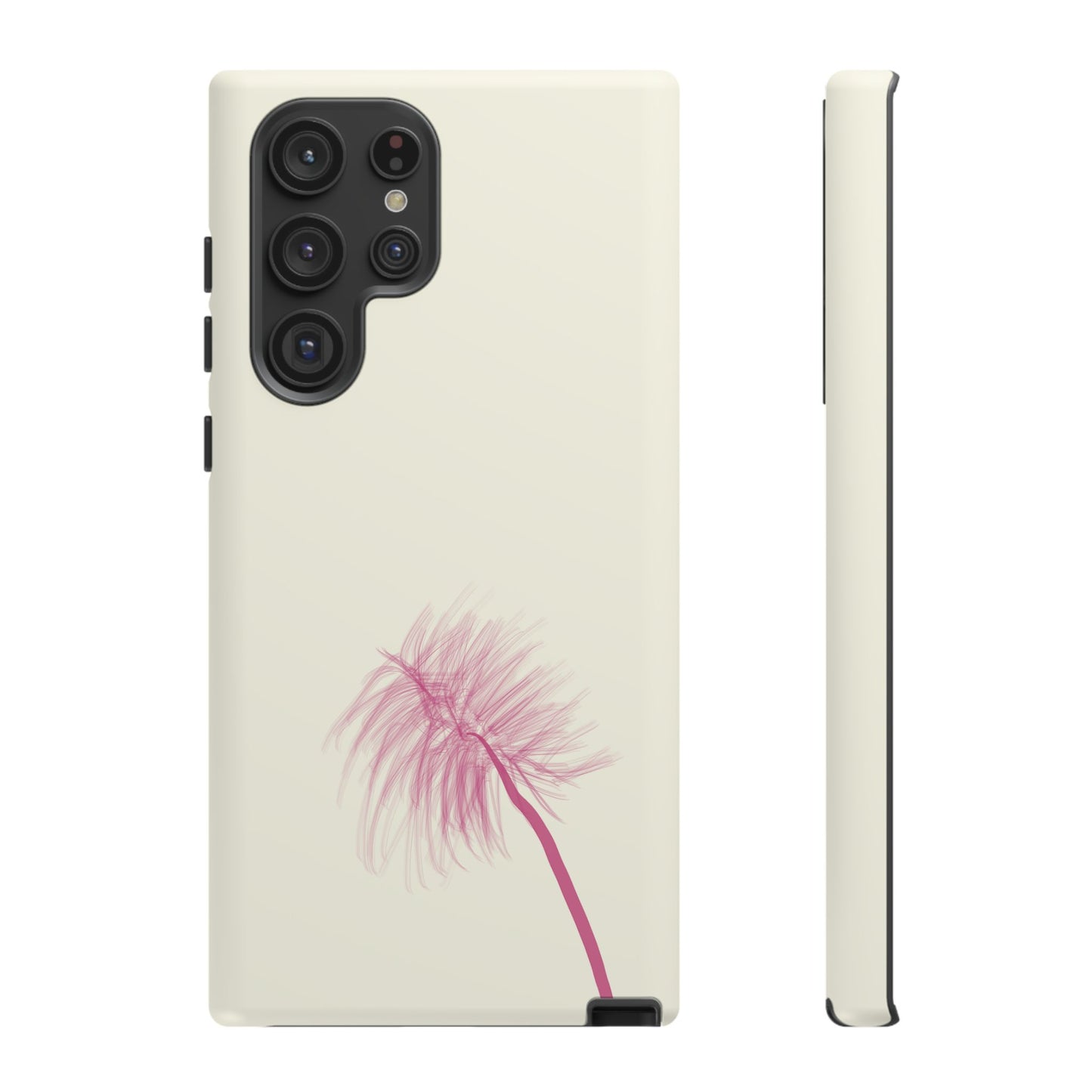 Dandelion Blowball Phone Case Cream