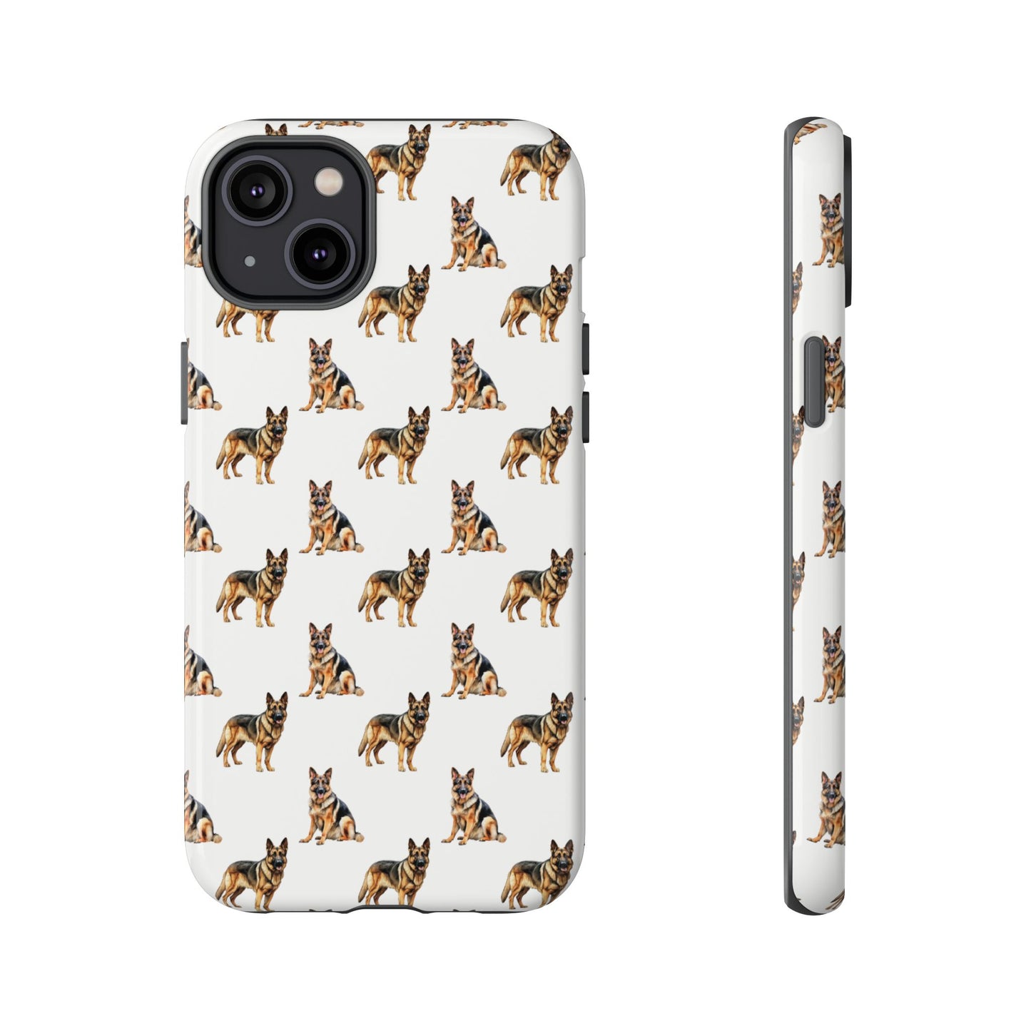 German Shepherd Phone Case White