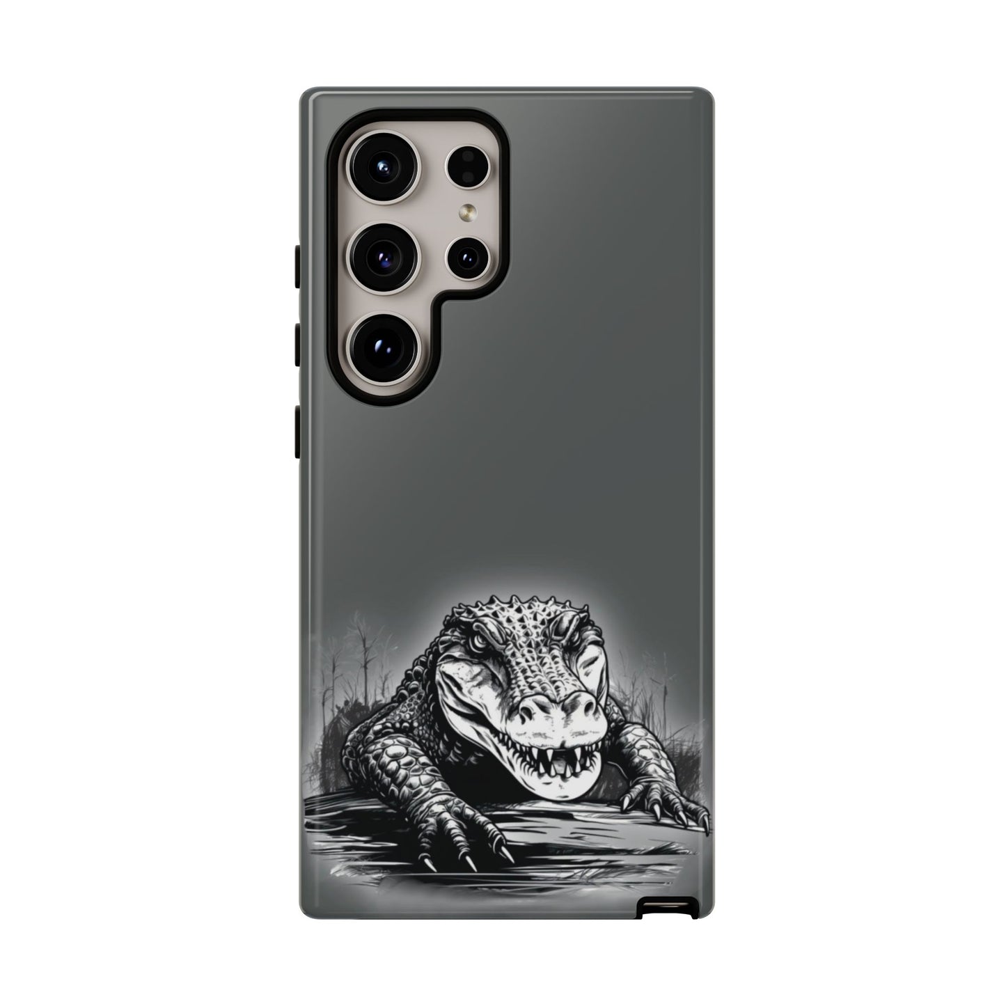 Gator Phone Case Gray