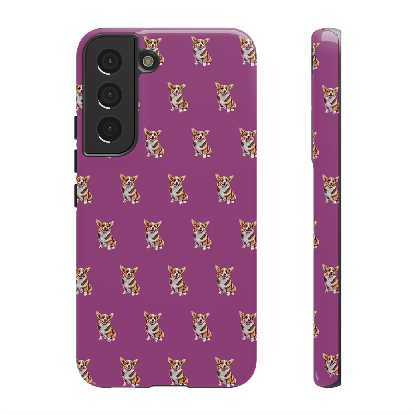 Corgi Phone Case Pink