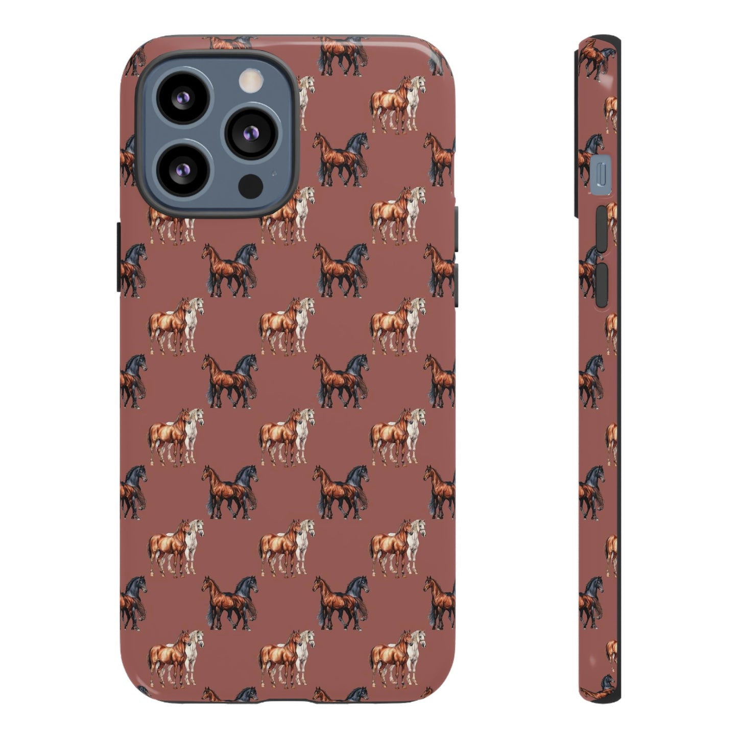 Horse Phone Case Brown