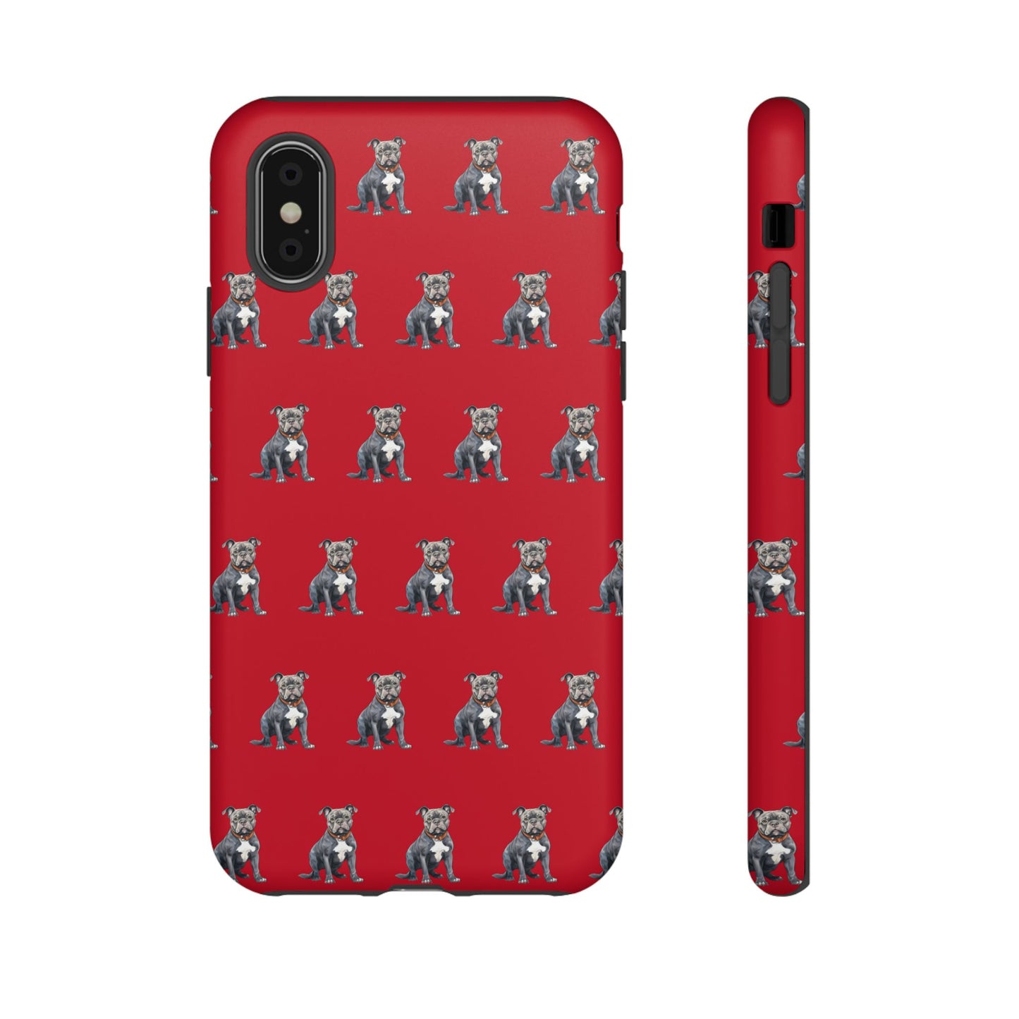 Pitbull Phone Case Red