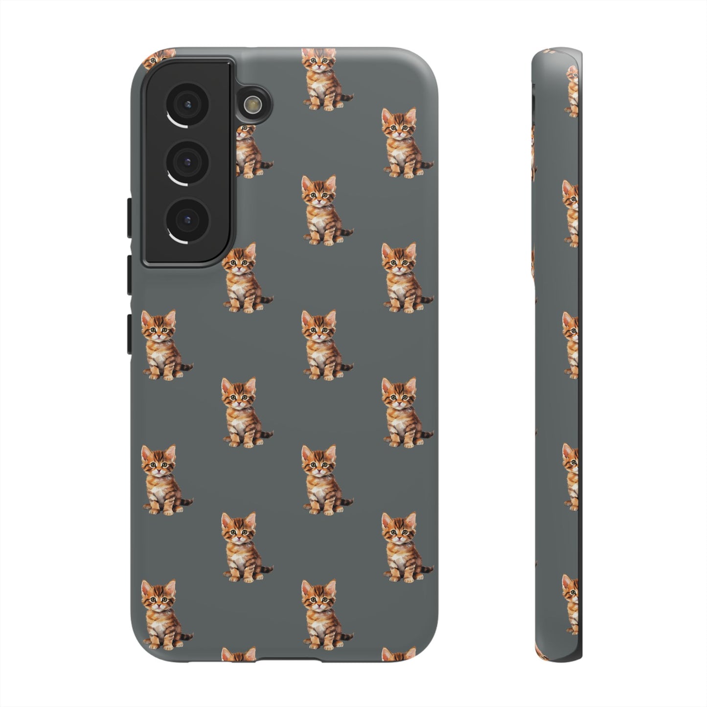 Cat Phone Case Gray