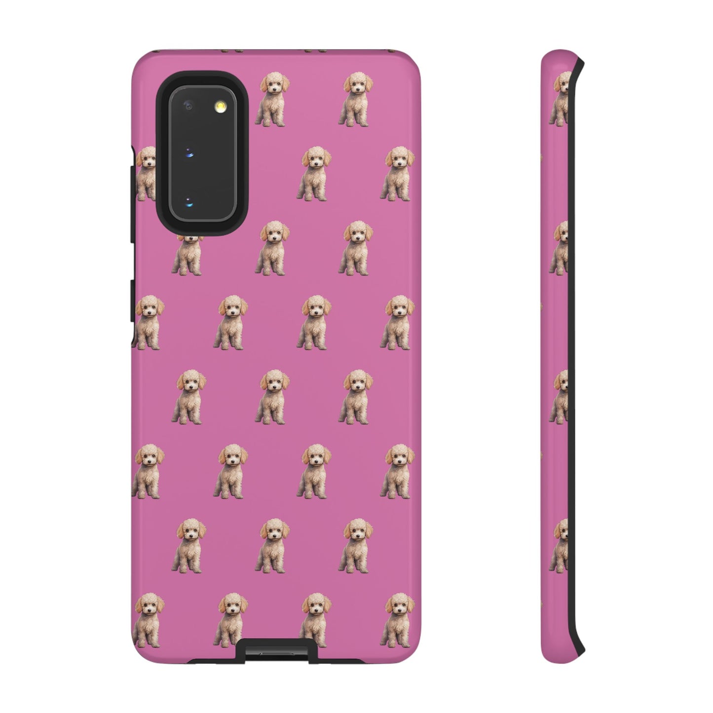 Poodle Phone Case Pink