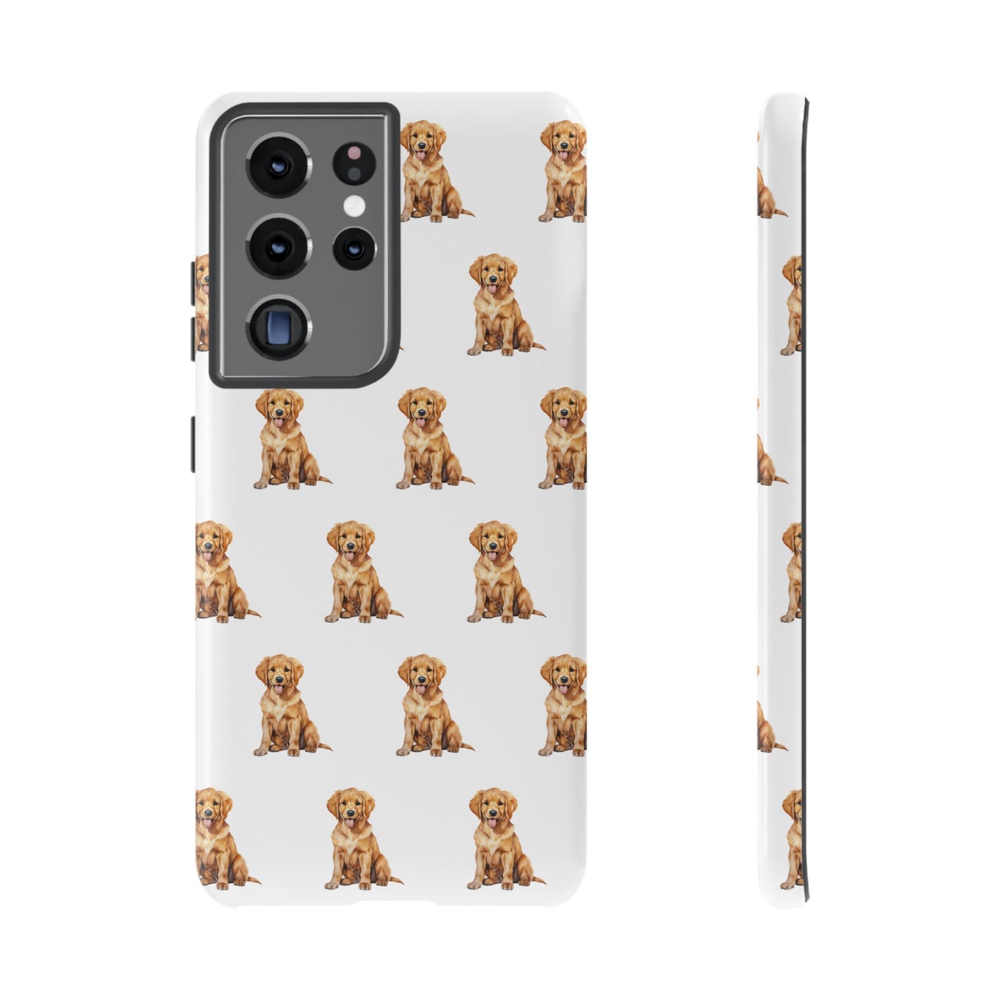 Golden Retriever Phone Case White