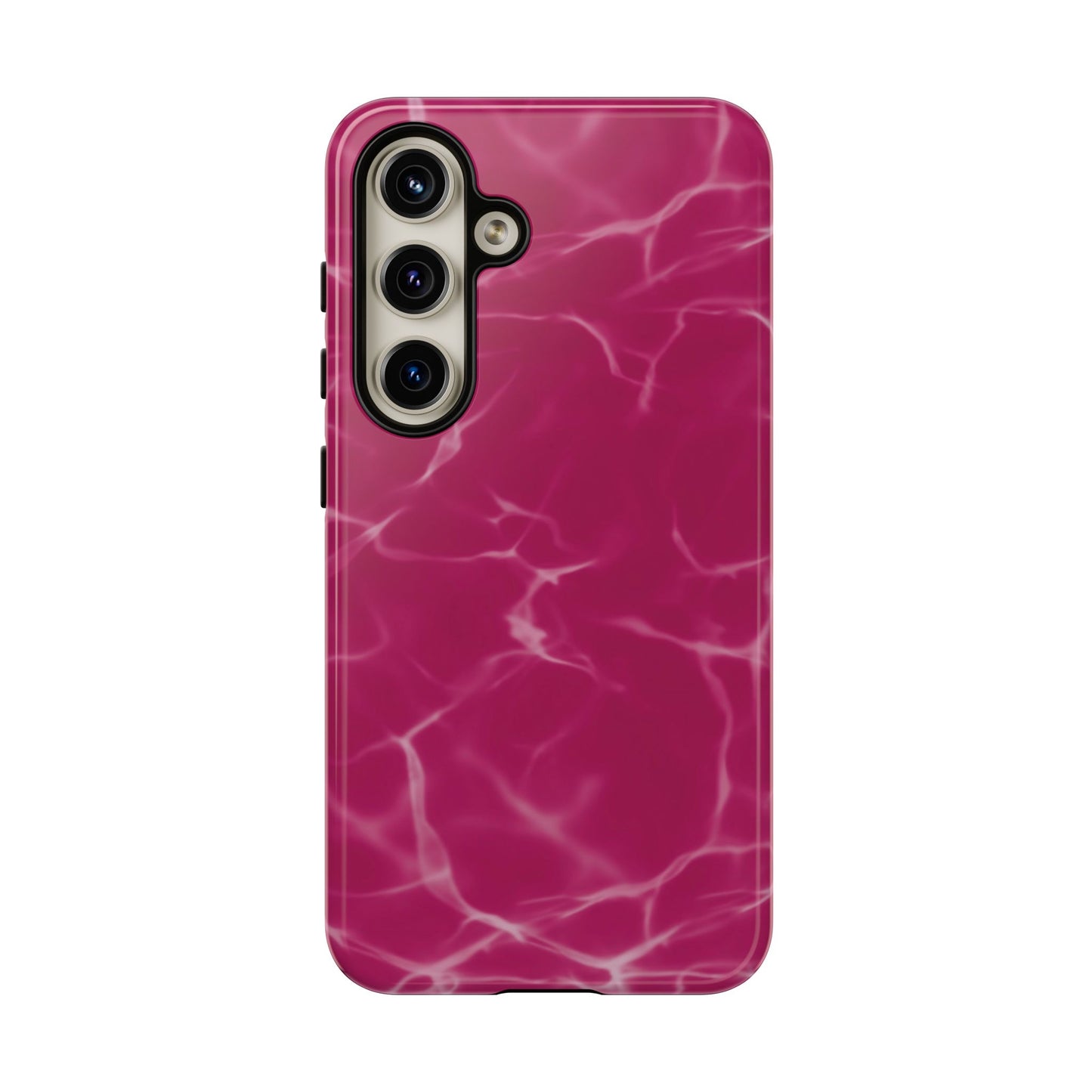 Marble Print Phone Case Berry