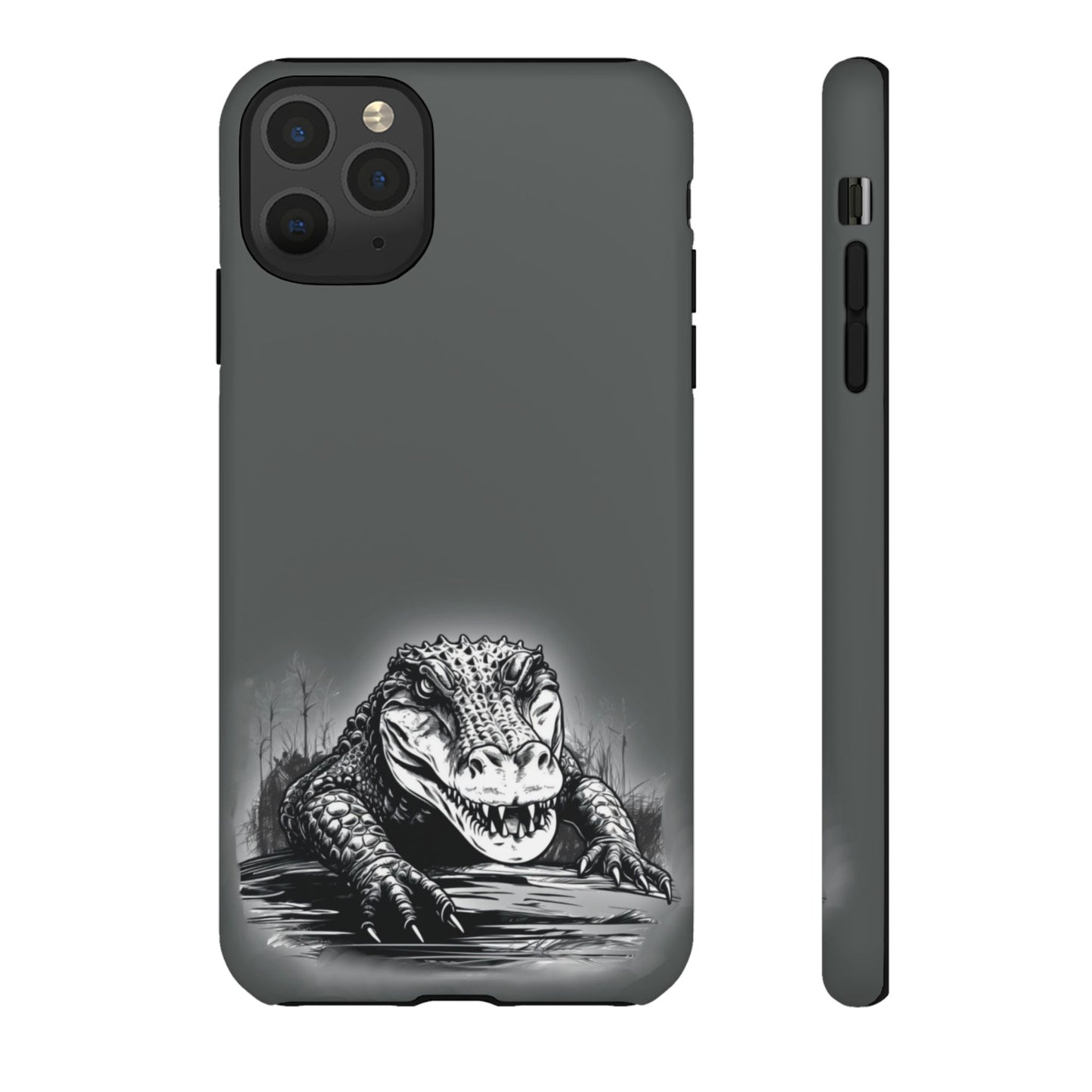 Gator Phone Case Gray