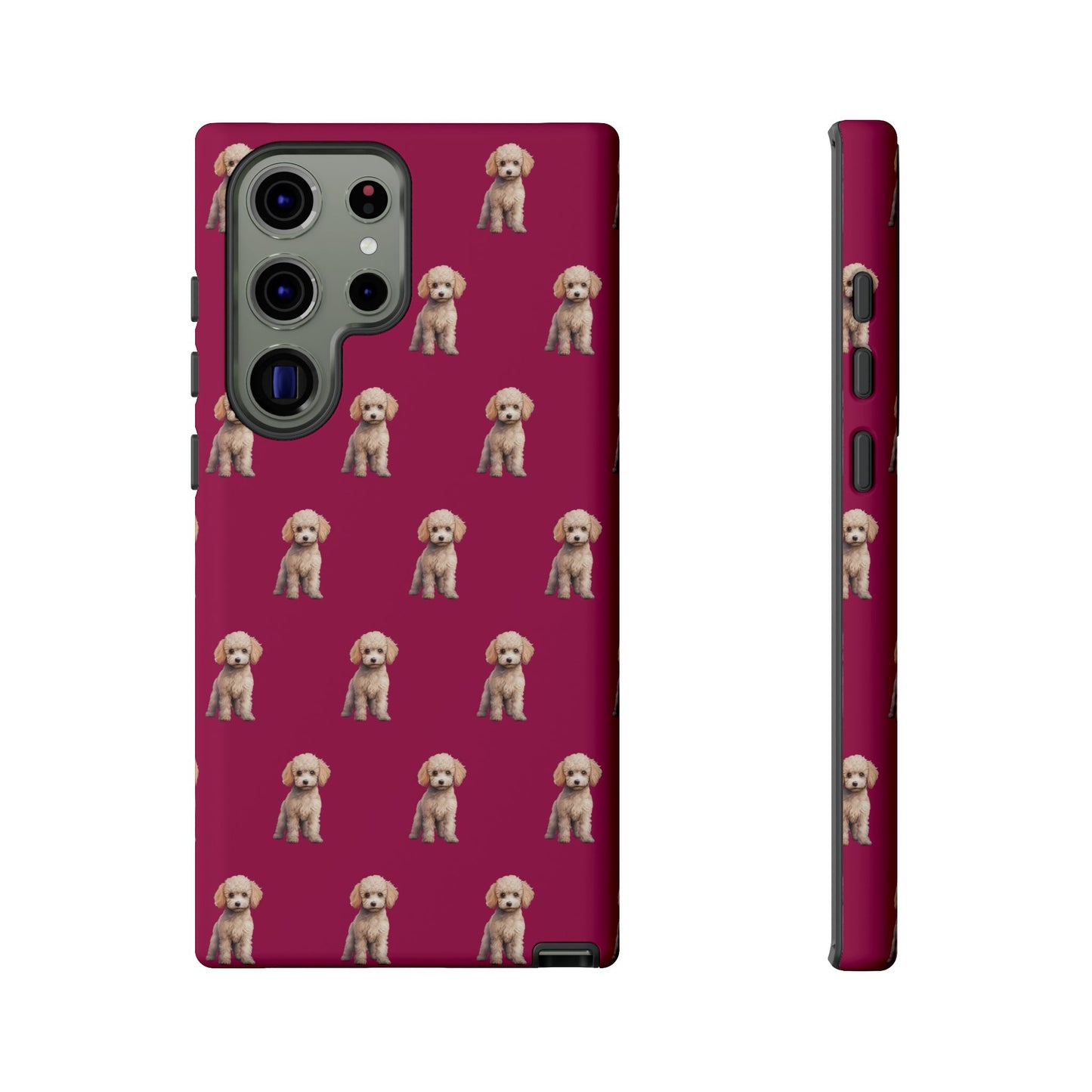 Poodle Phone Case Berry