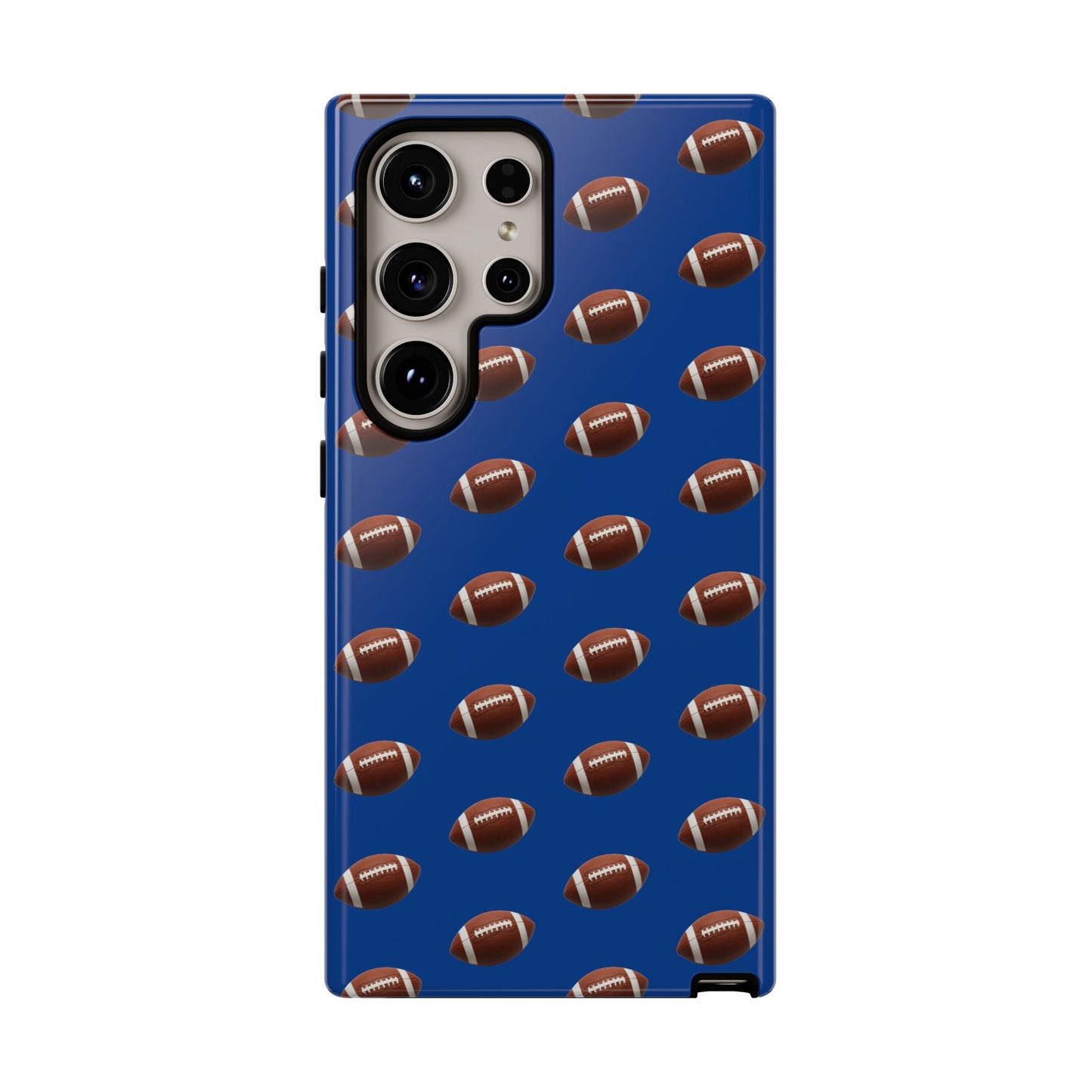 Football Phone Case Blue