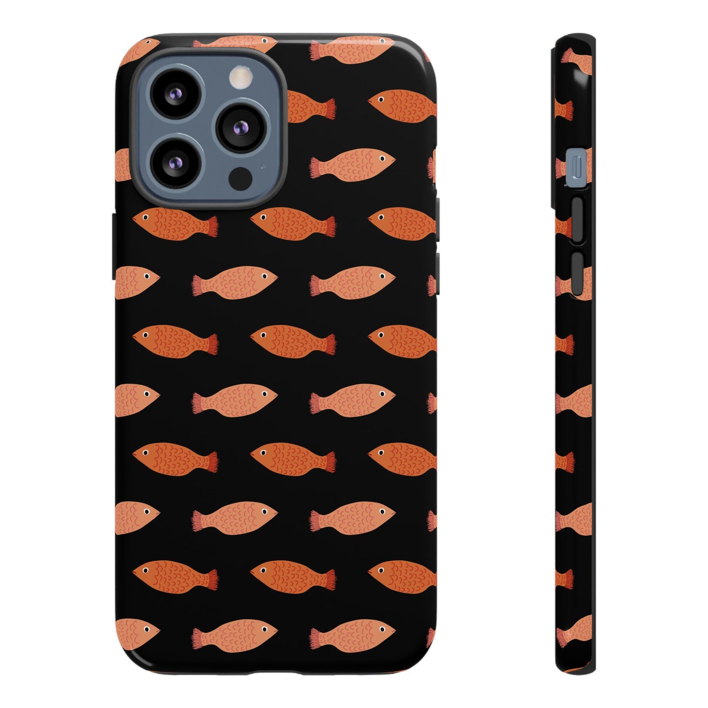 Fish Phone Case Black