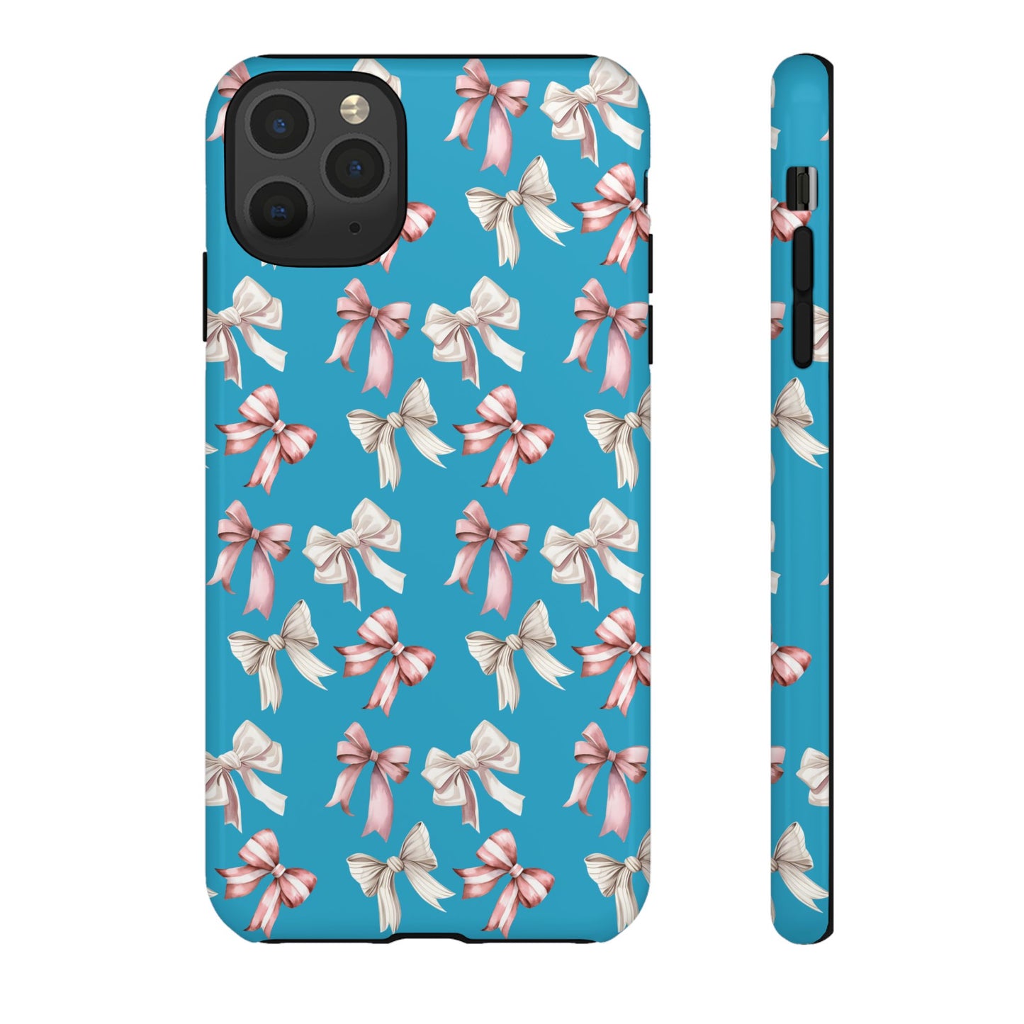 Bow Phone Case Turquoise