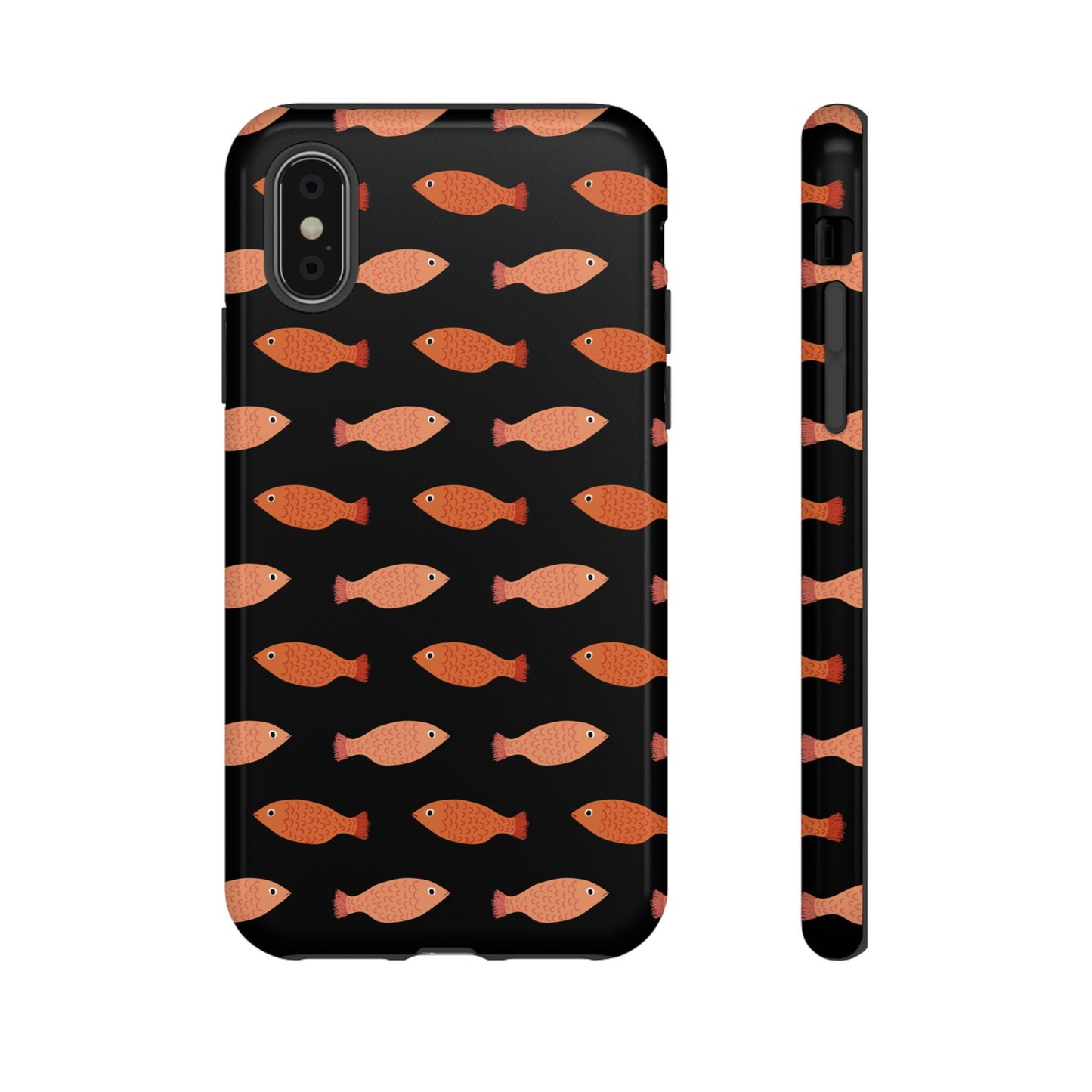 Fish Phone Case Black