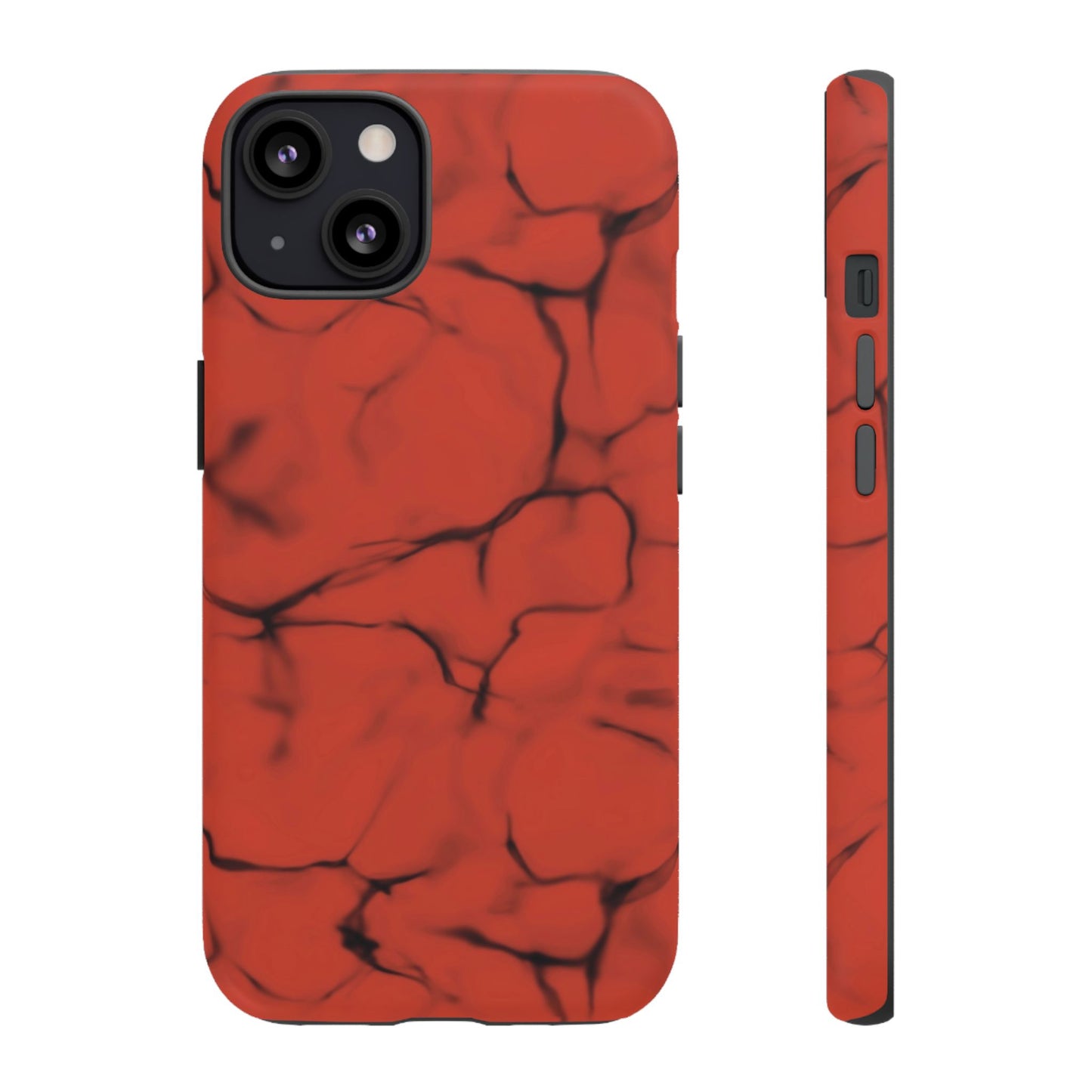 Marble Phone Case Red