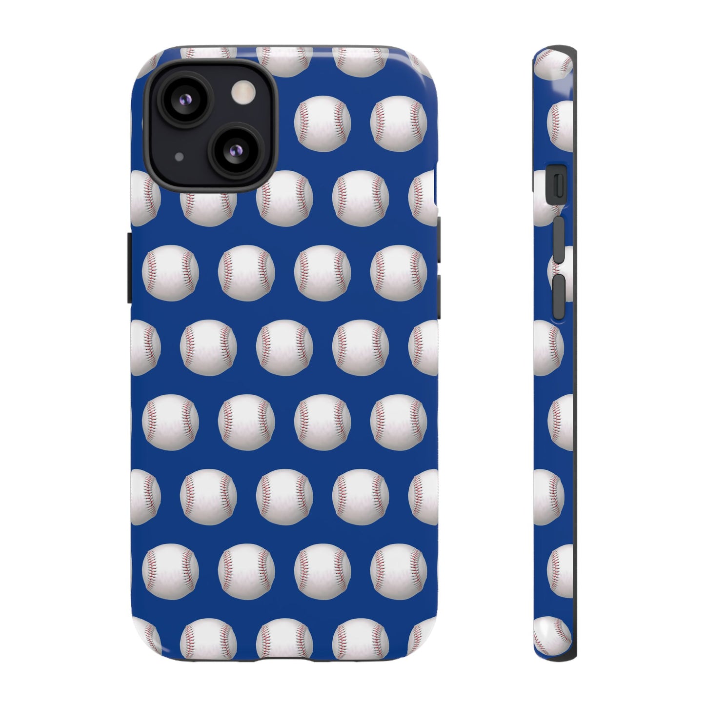 Baseball Phone Case Blue