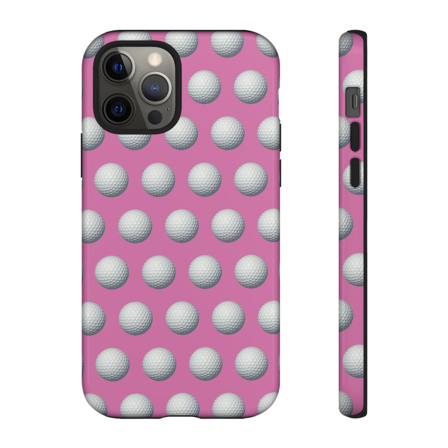 Golf Ball Phone Case Pink