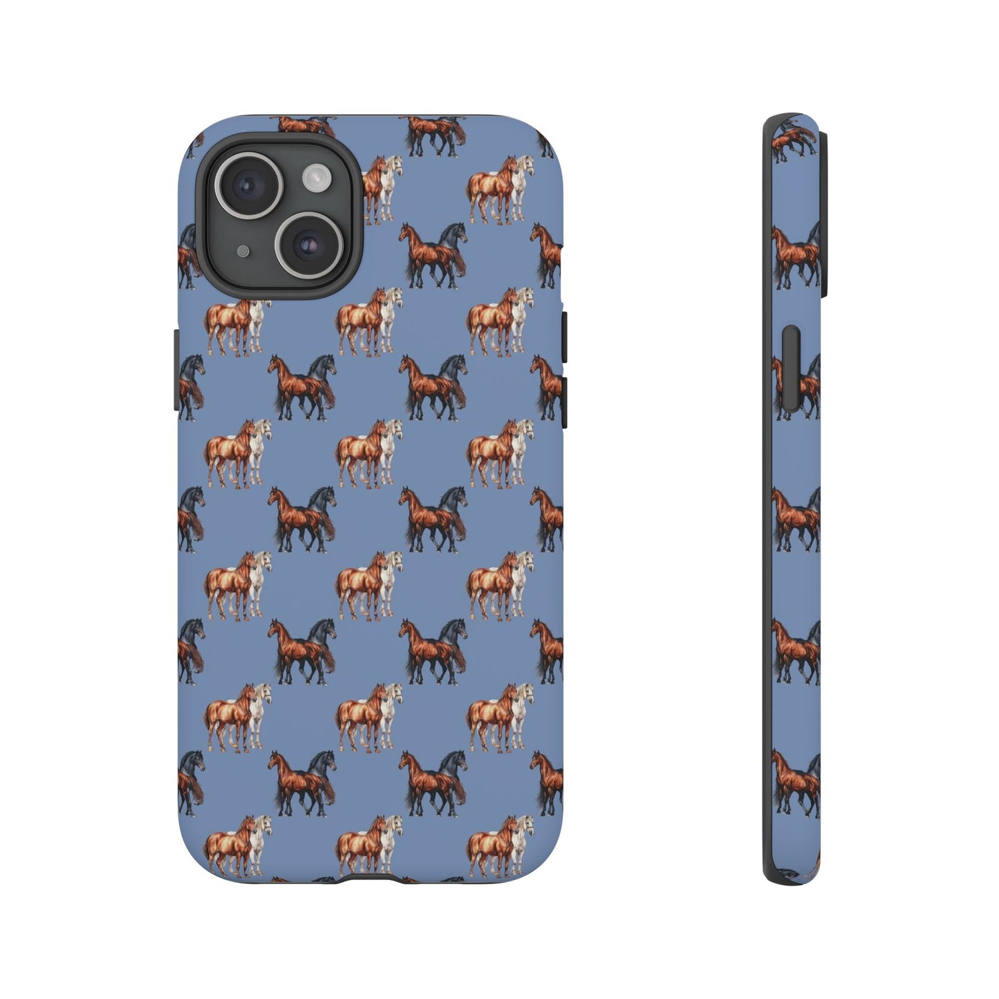 Horse Phone Case Blue