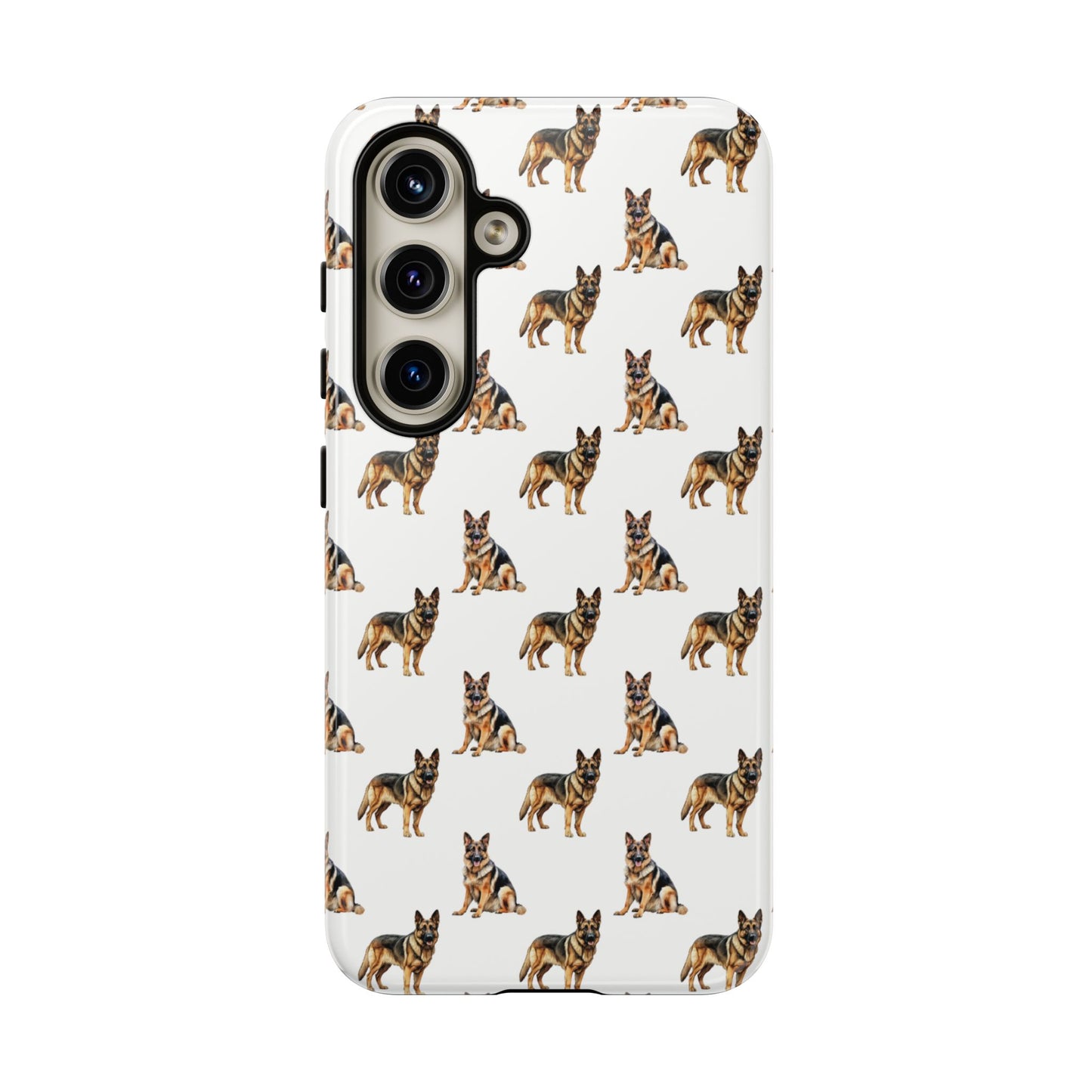 German Shepherd Phone Case White