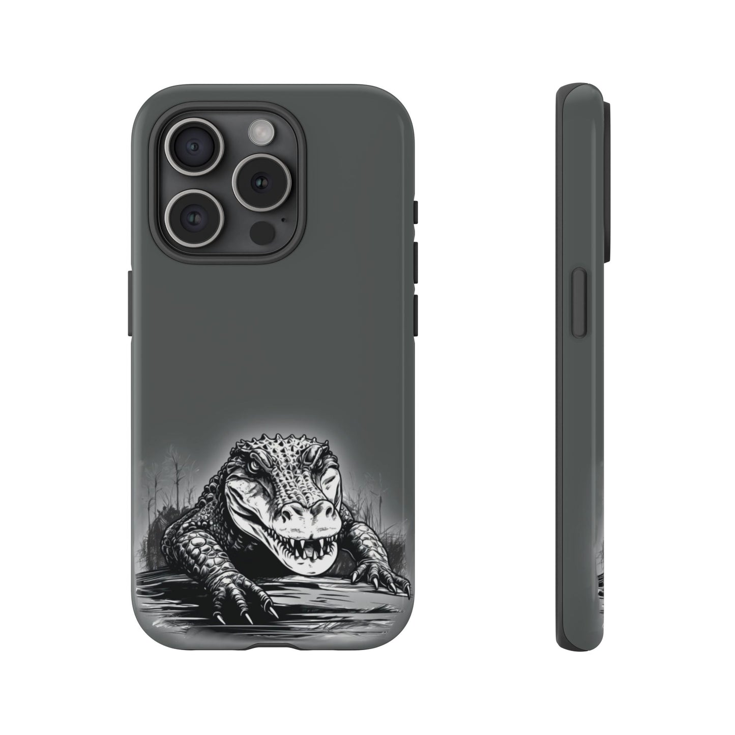 Gator Phone Case Gray