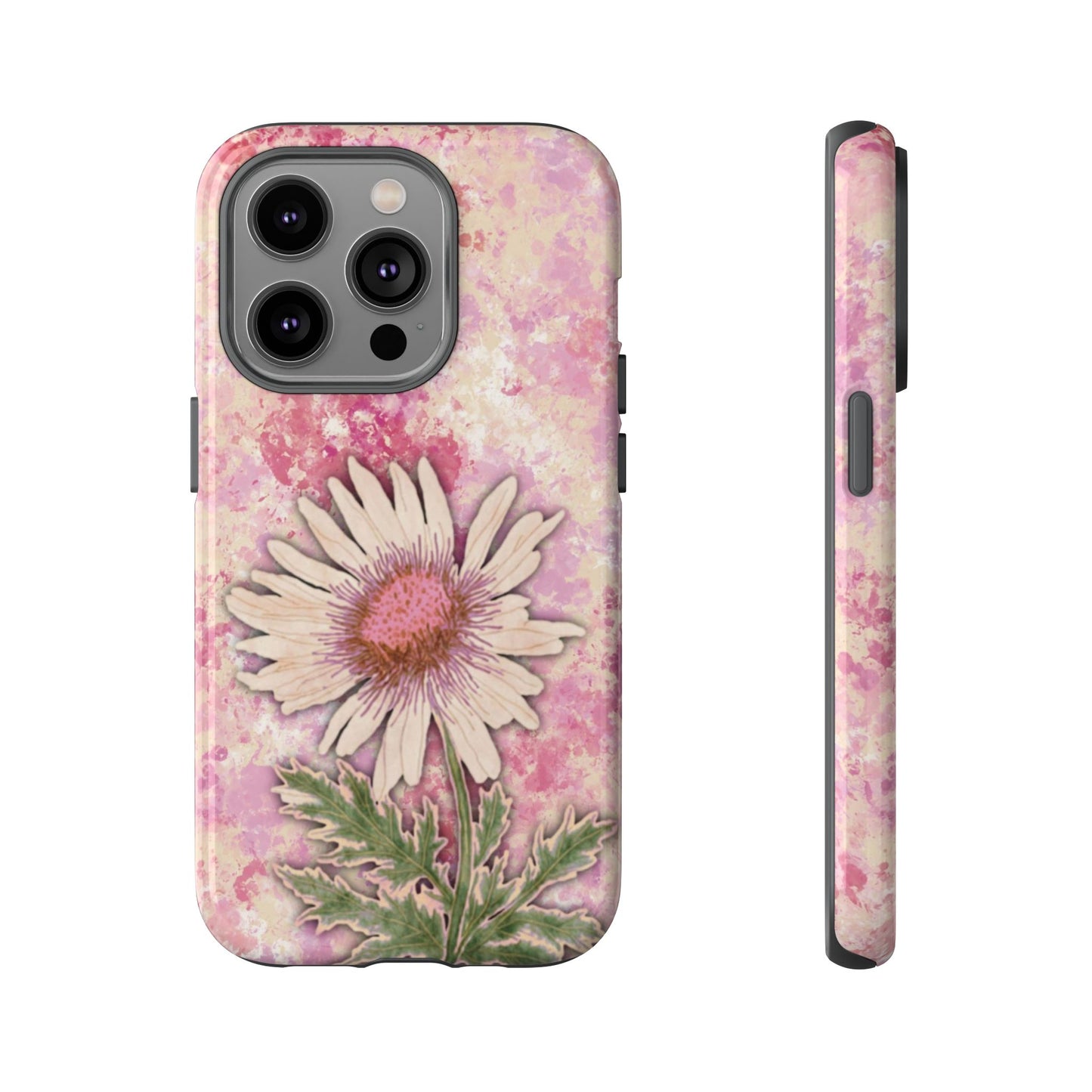 Daisy Phone Case Pink