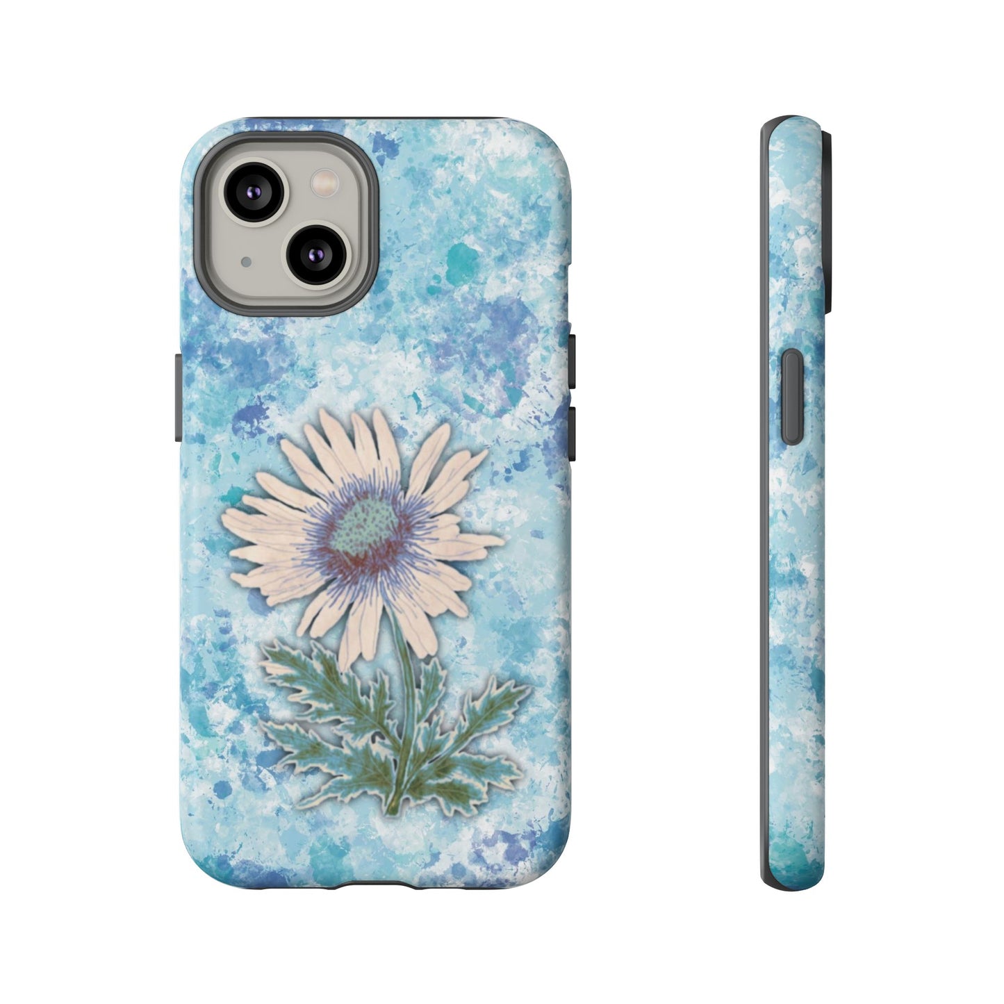 Daisy Phone Case Blue