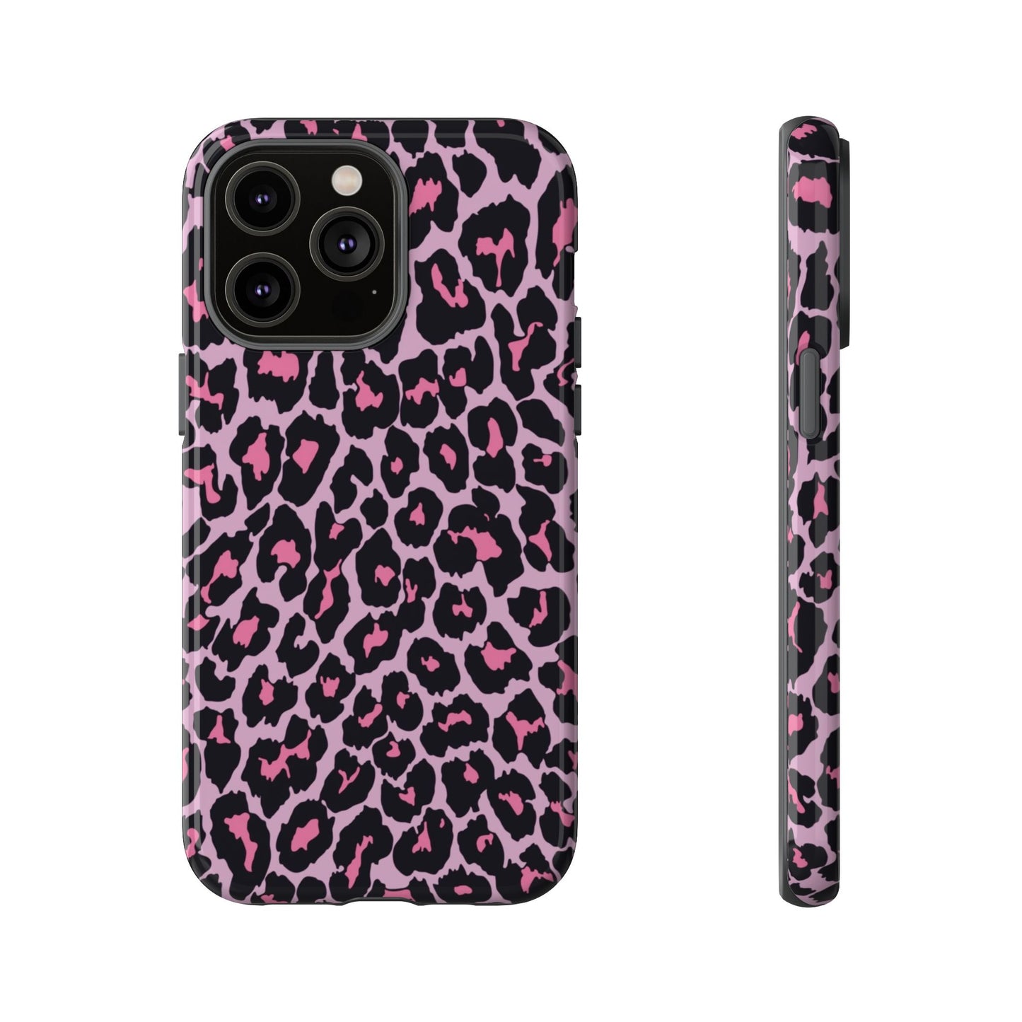 Leopard Print Phone Case Pink