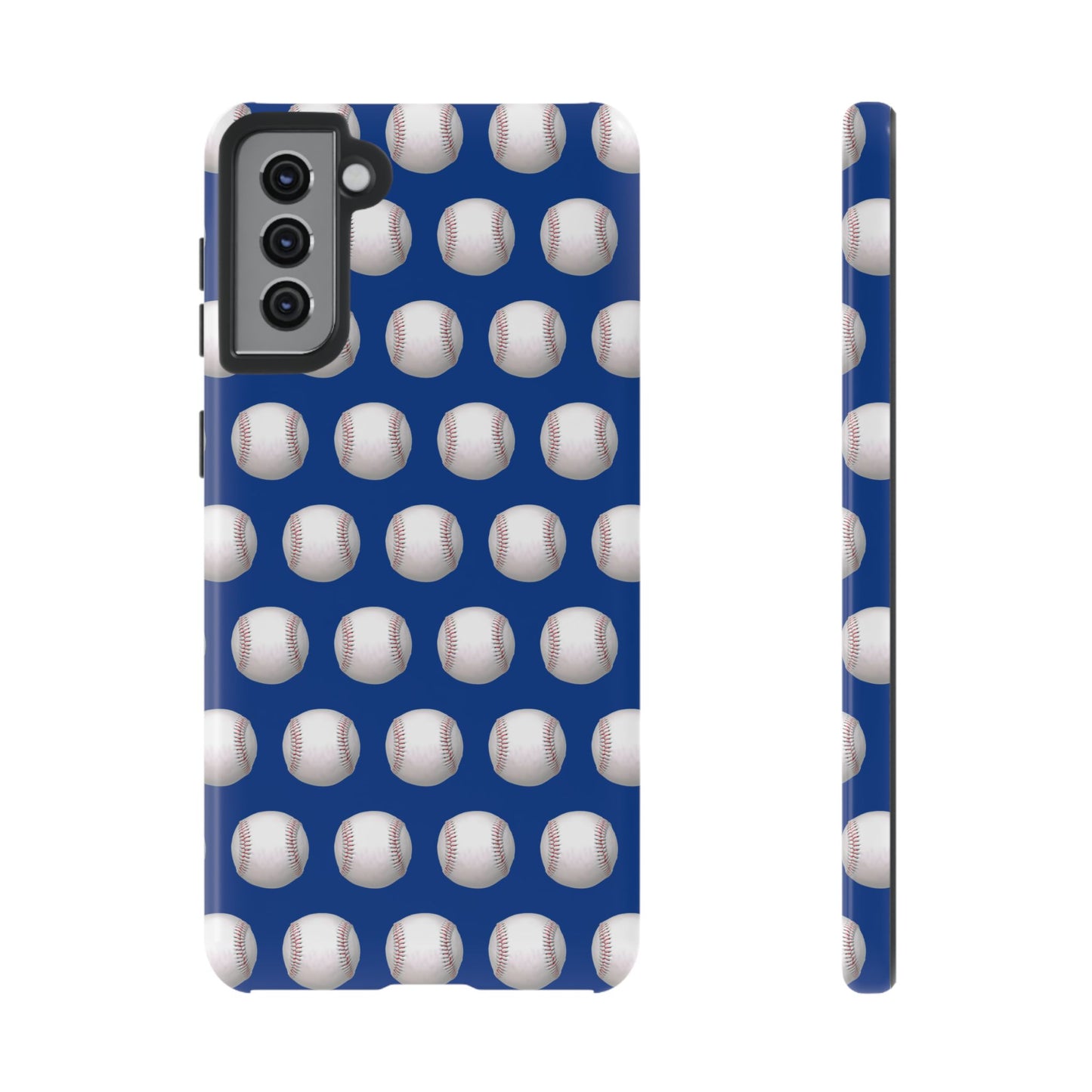 Baseball Phone Case Blue