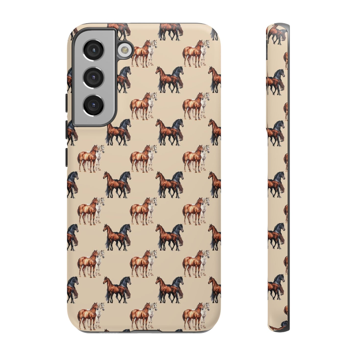 Horse Phone Case Cream