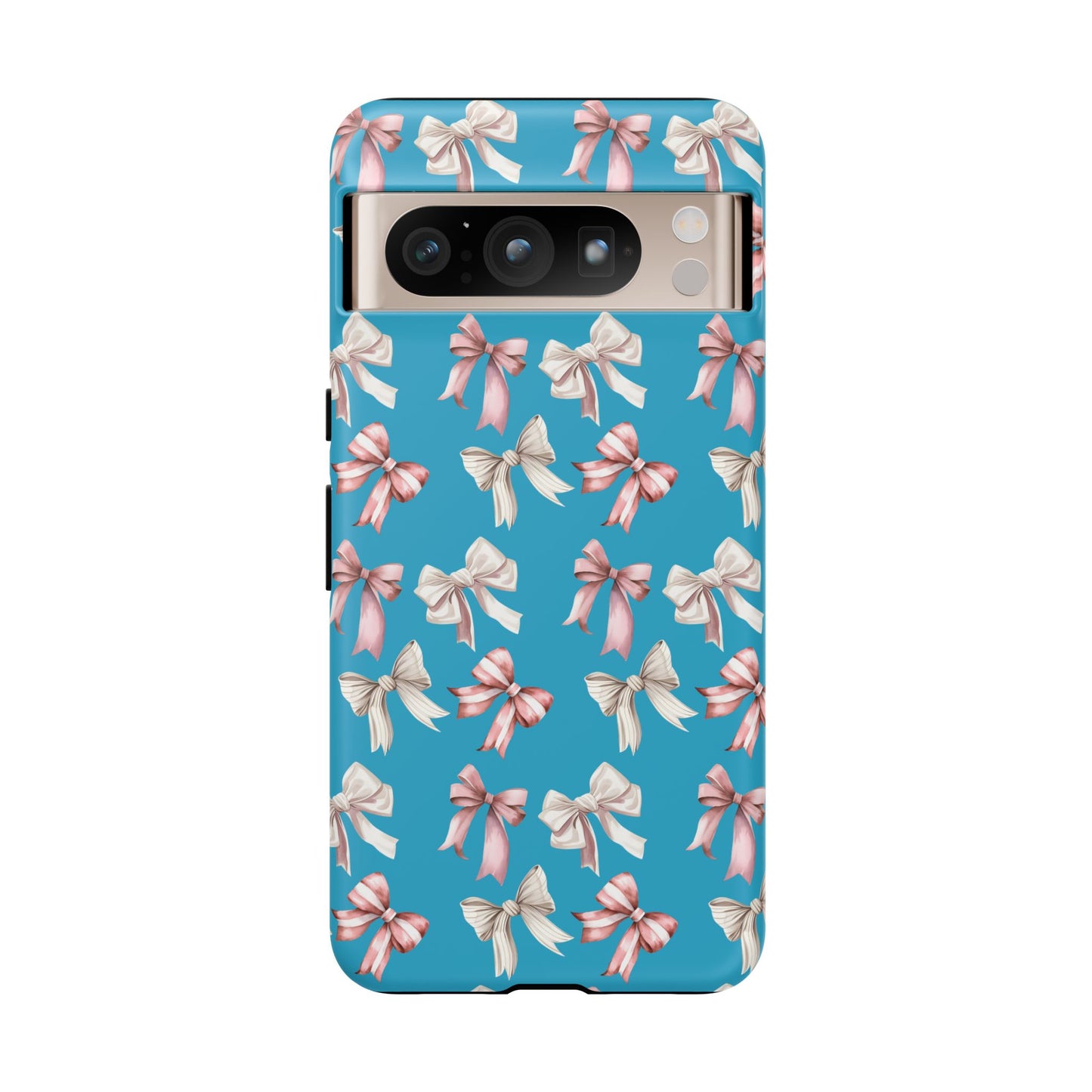 Bow Phone Case Turquoise