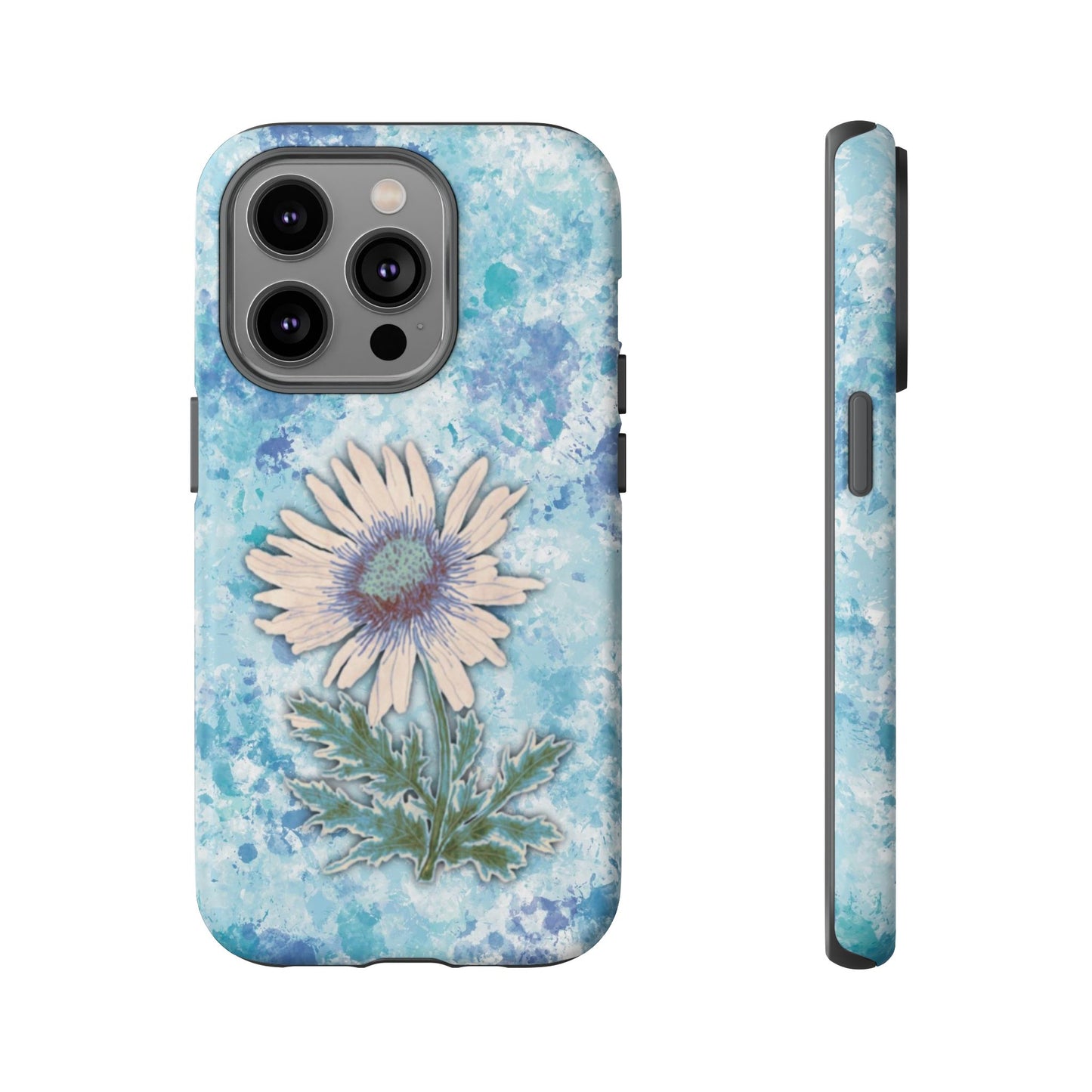 Daisy Phone Case Blue