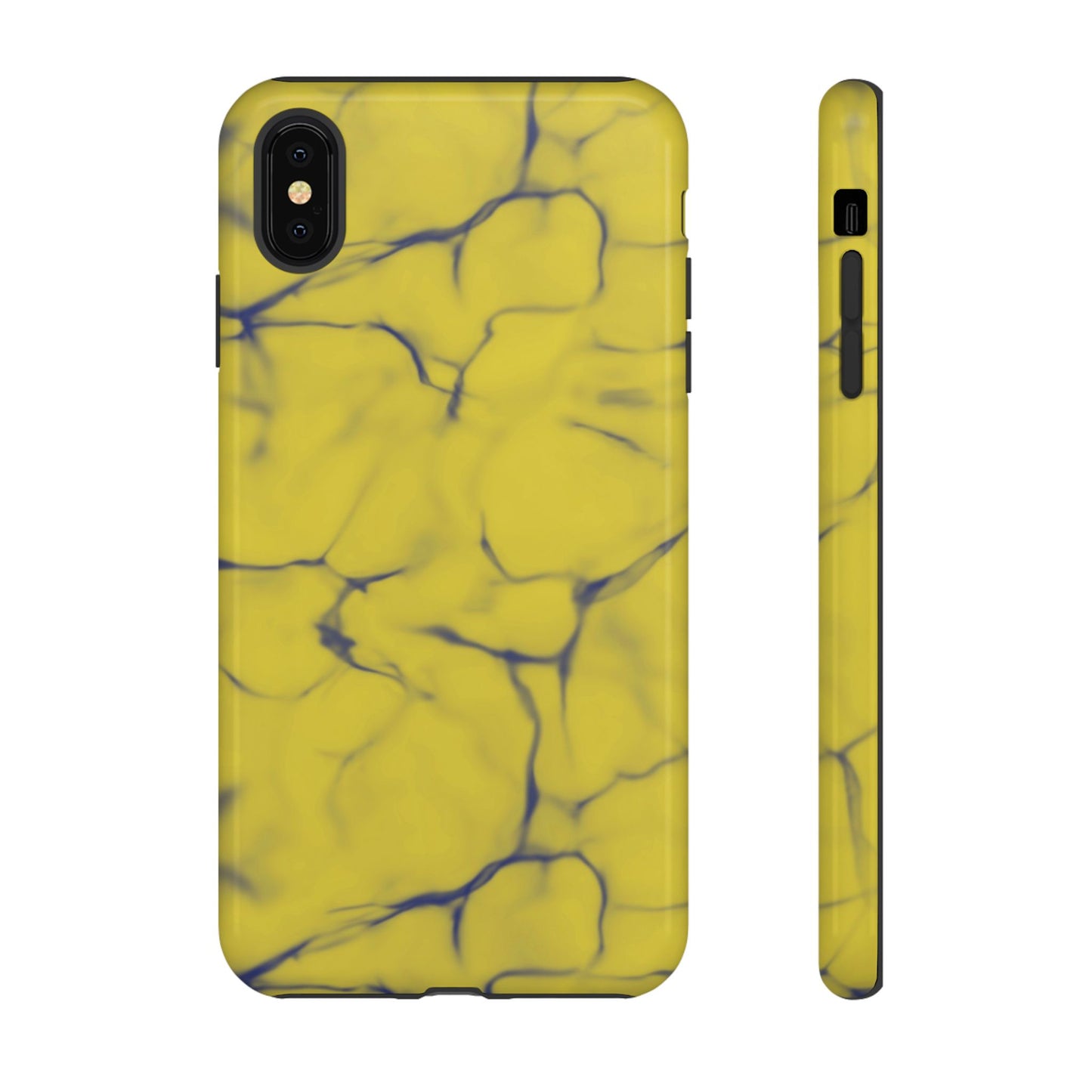 Marble Phone Case Yellow