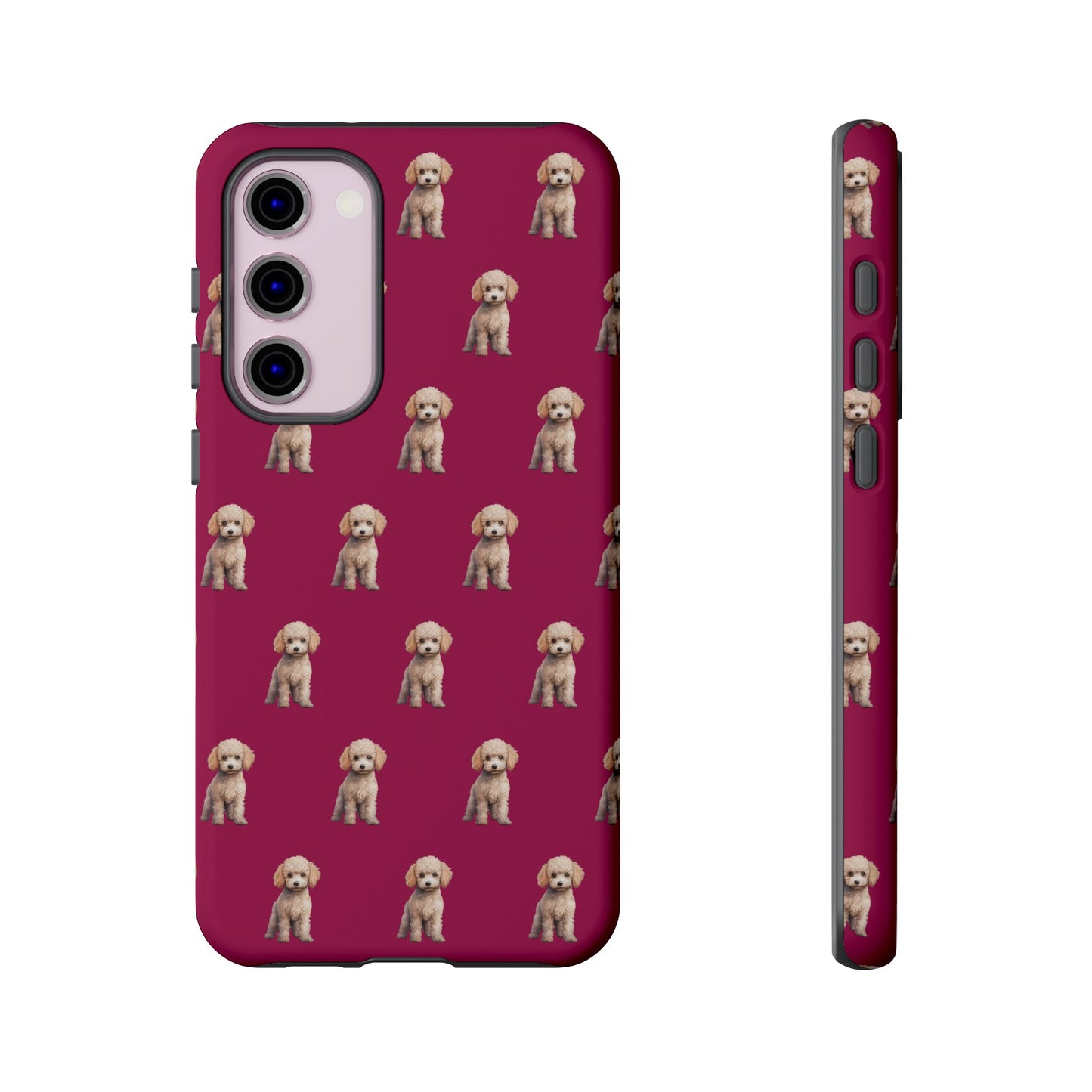 Poodle Phone Case Berry