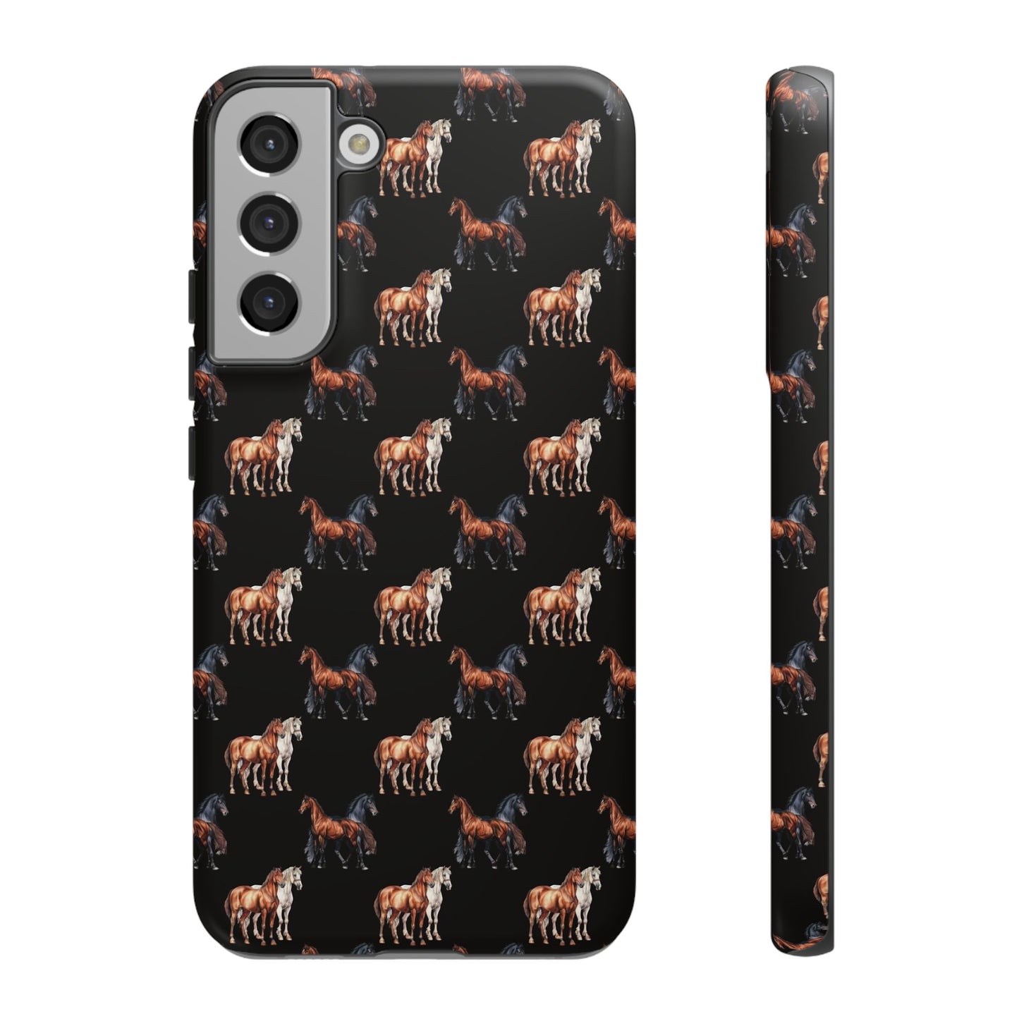 Horse Phone Case Black