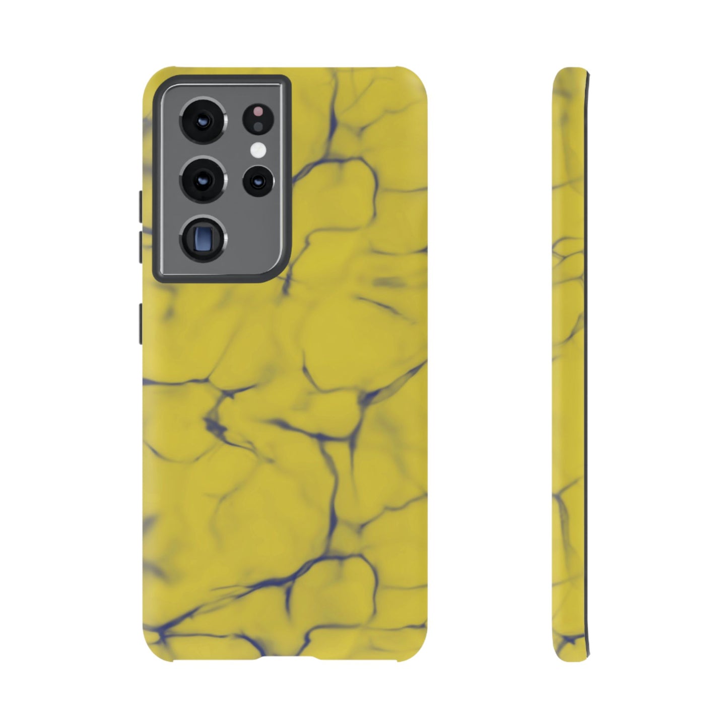 Marble Phone Case Yellow