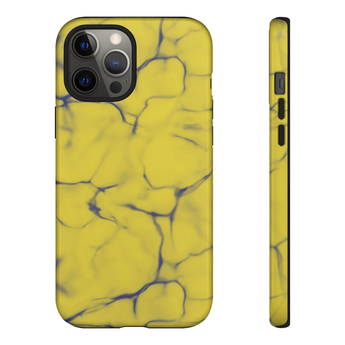 Marble Phone Case Yellow