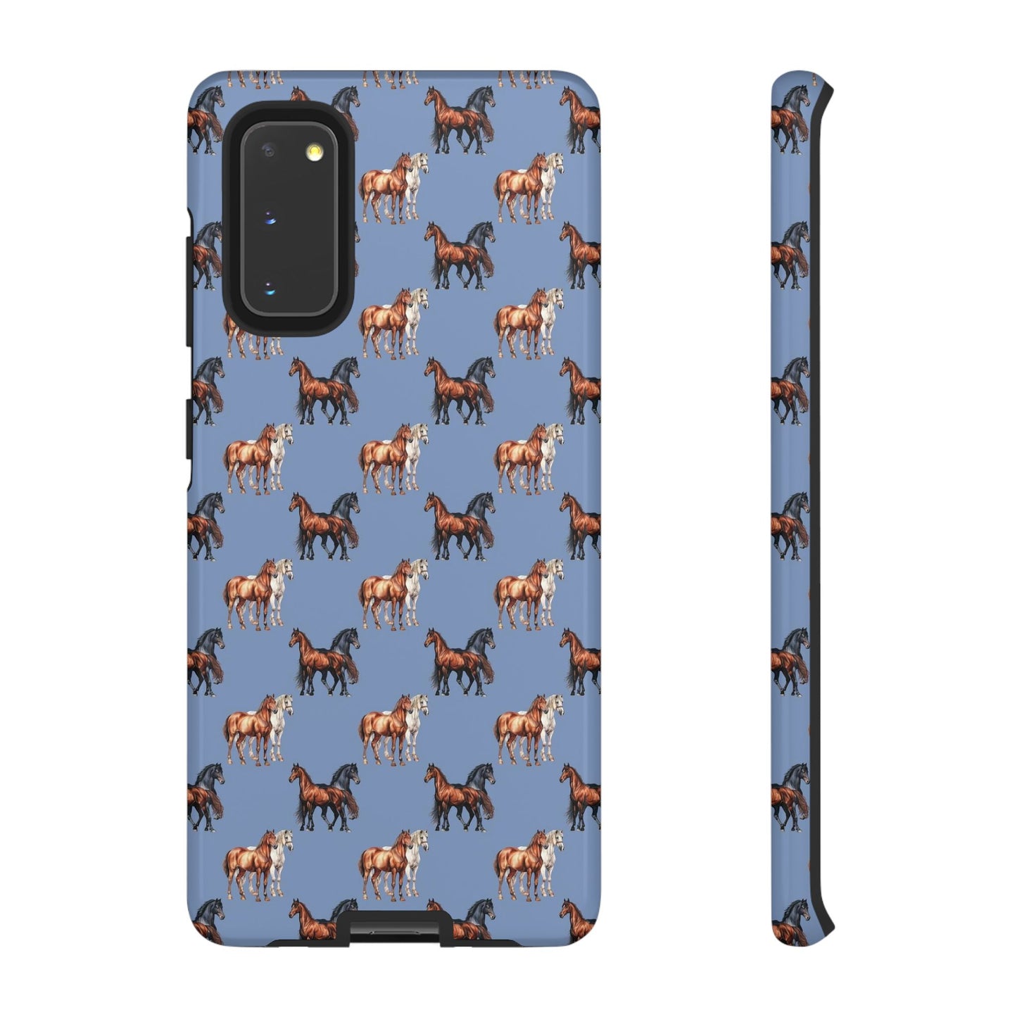 Horse Phone Case Blue